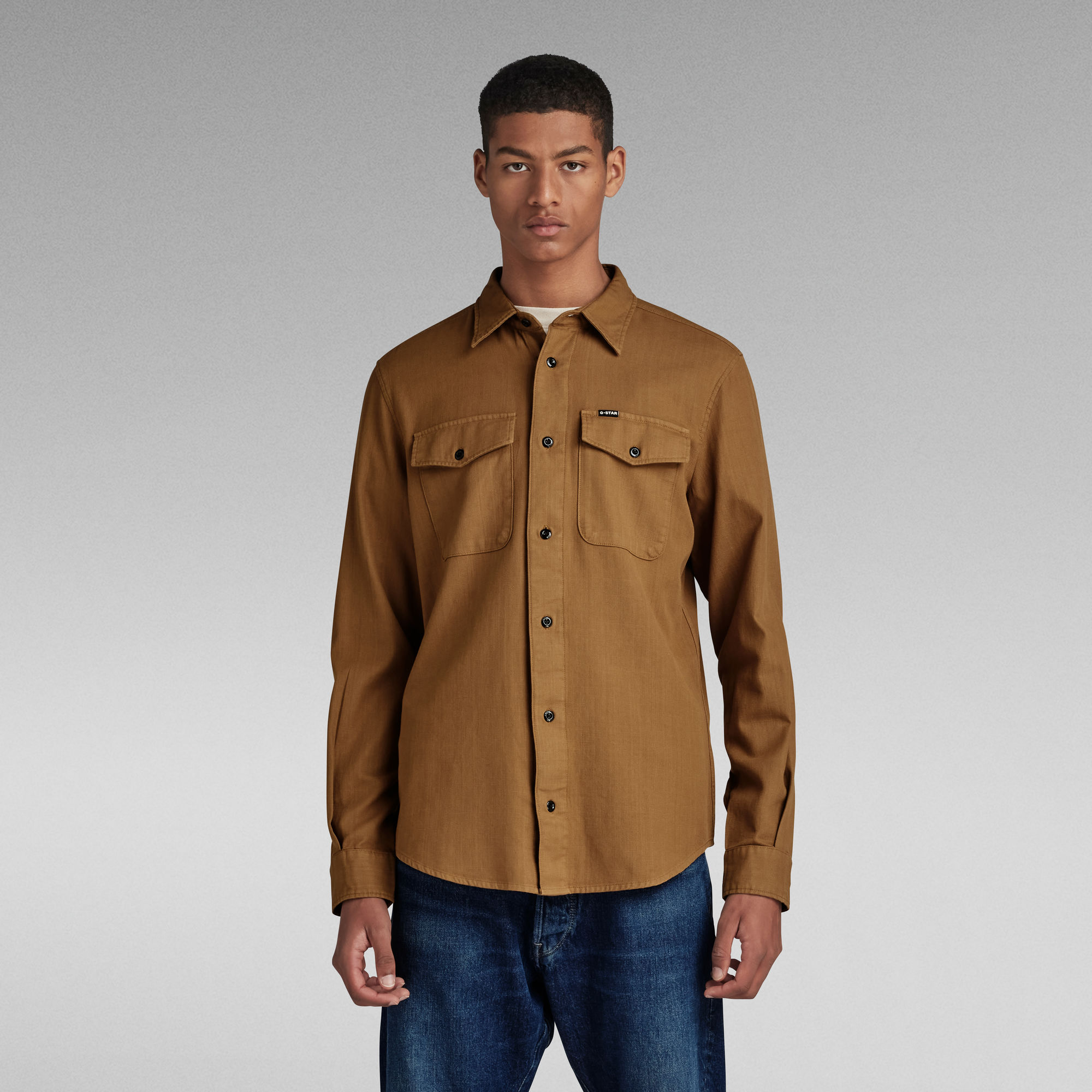 

Marine Slim Shirt - Green - Men