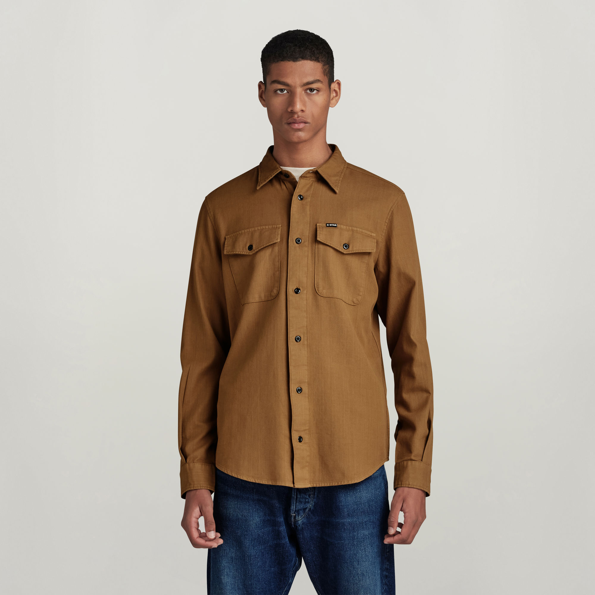 

Marine Slim Shirt - Groen - Heren