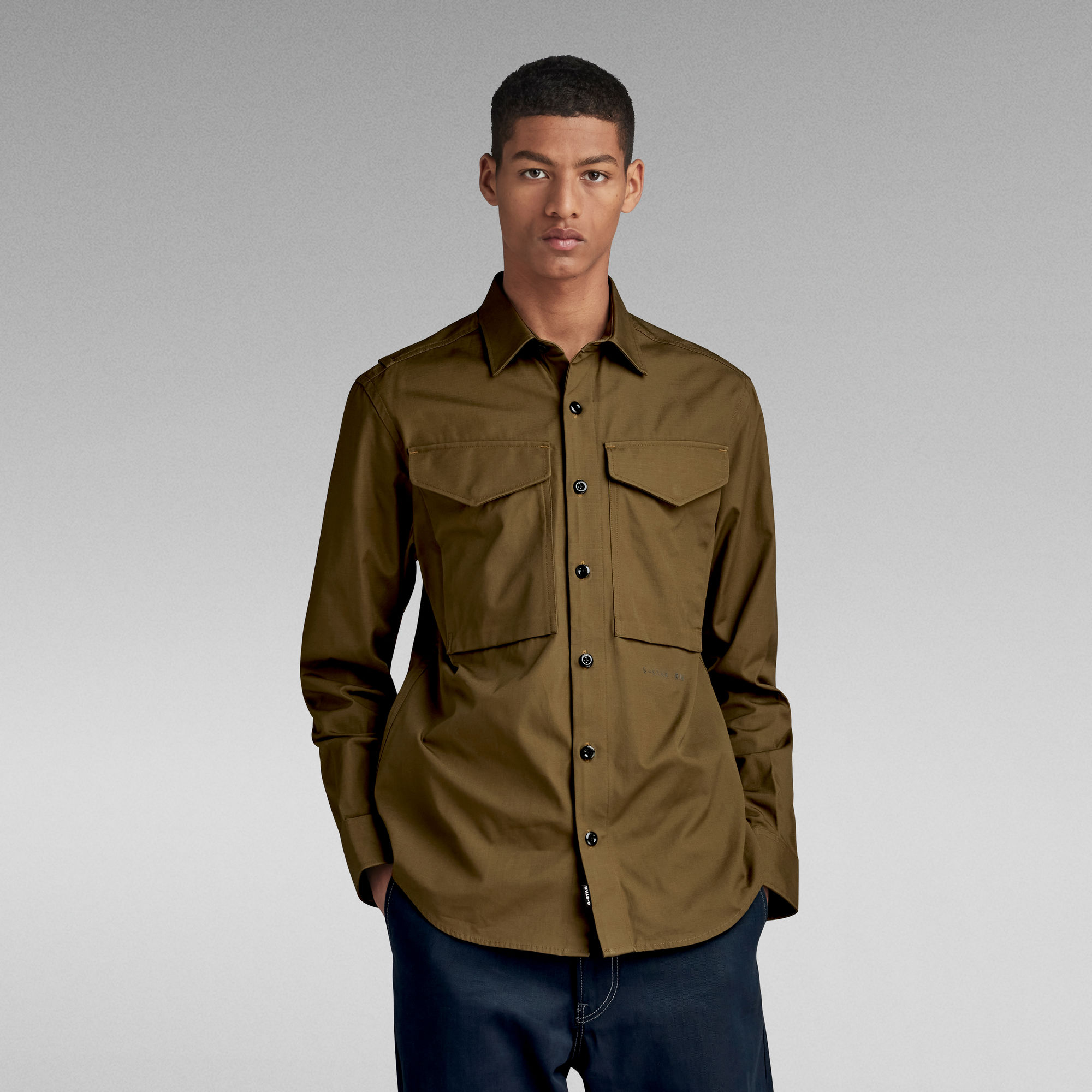 G-Star RAW Cargo Regular Shirt - Groen - Heren