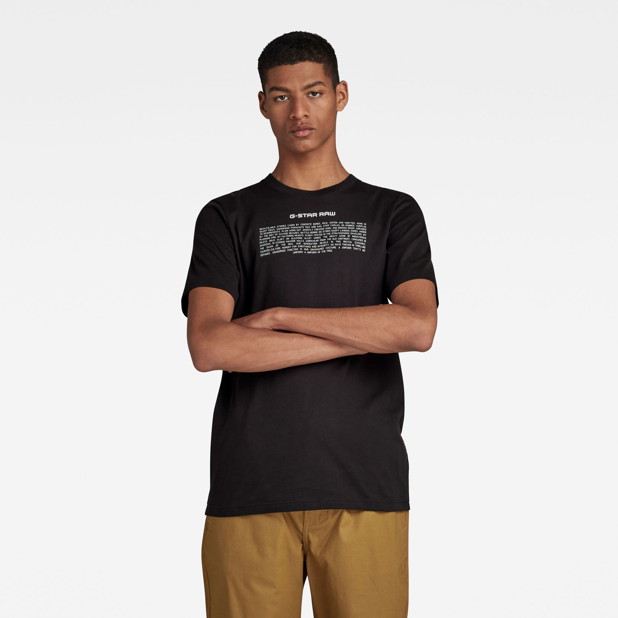 

Poem Slim T-Shirt - Schwarz - Herren