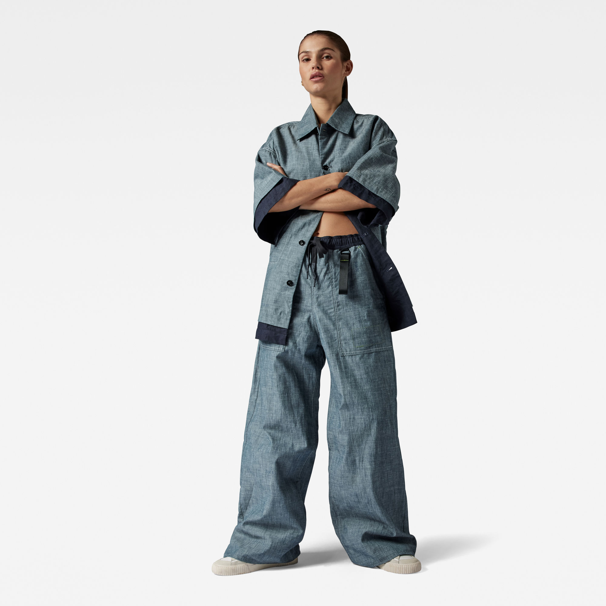 

Unisex GSRR Reversible Trainer Loose - Donkerblauw - Heren