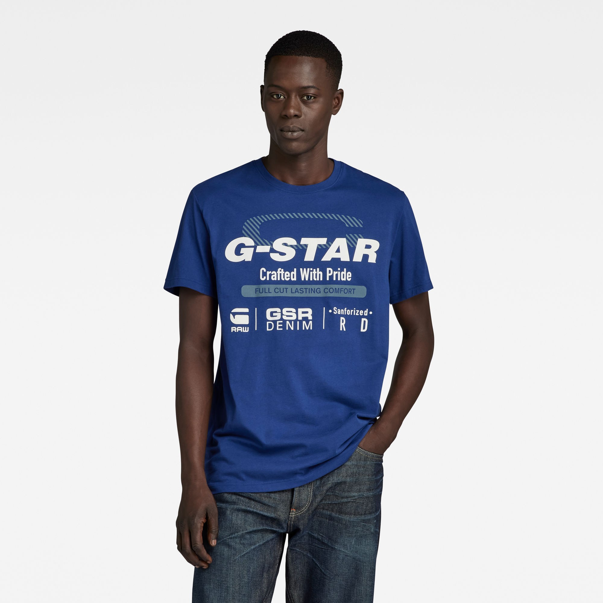 

Old Skool Originals T-Shirt - Midden blauw - Heren