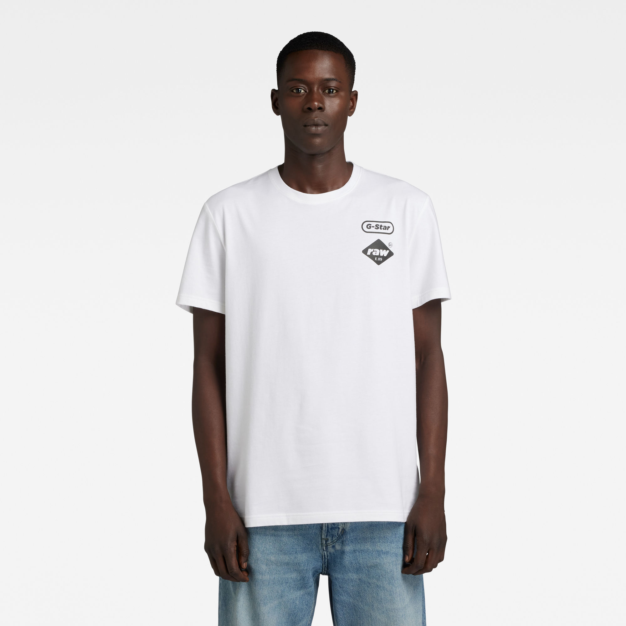 

Chest Graphic T-Shirt - Wit - Heren