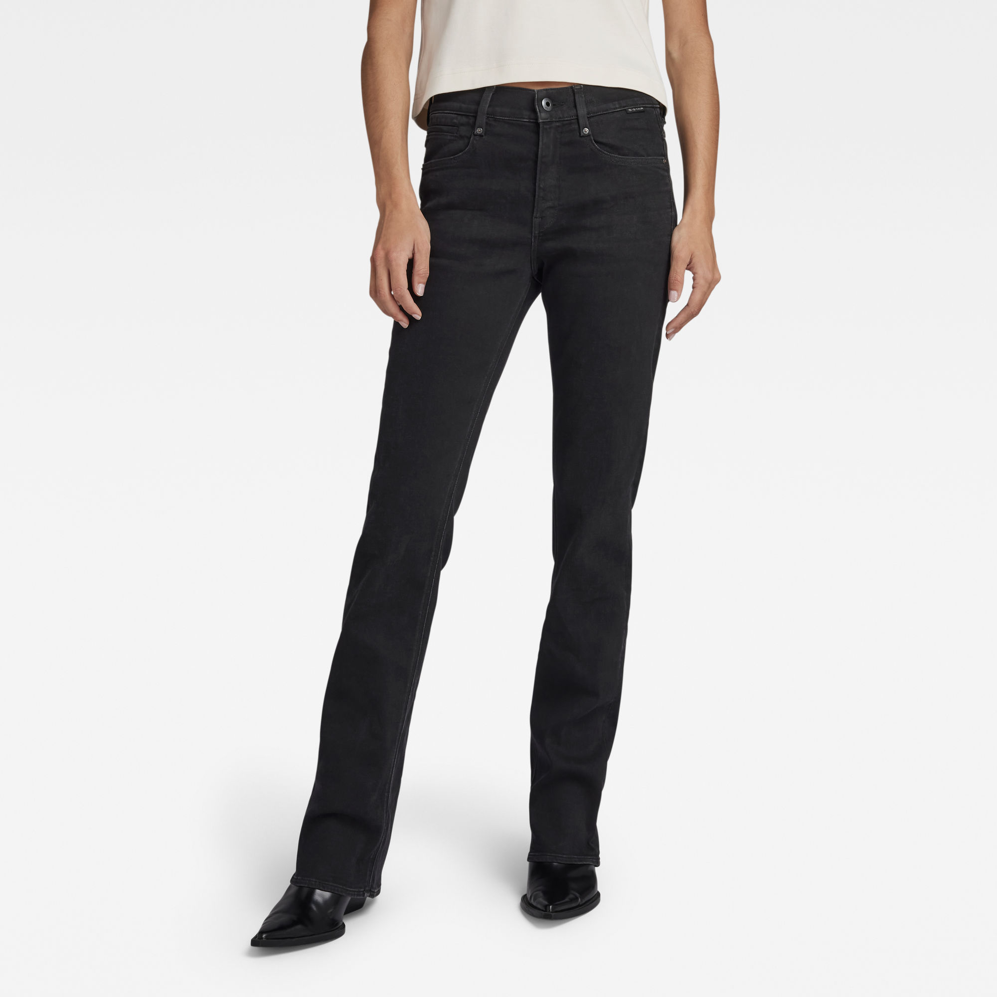 

Noxer Bootcut Jeans - Donkerblauw - Dames