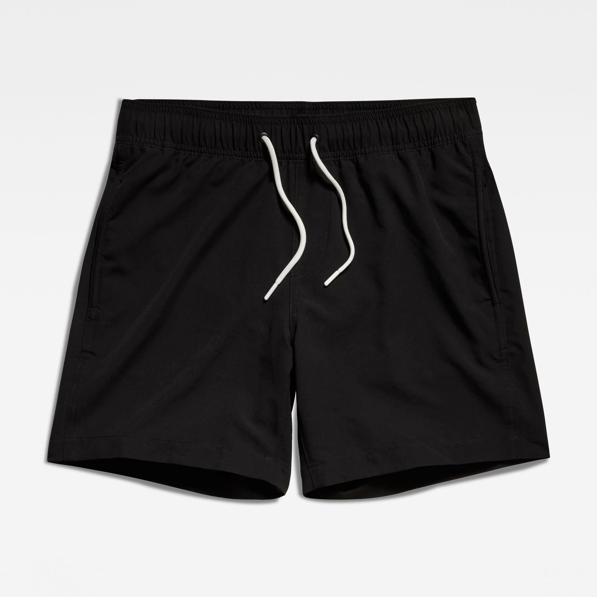 

Dirik Solid Swim Shorts - Black - Men