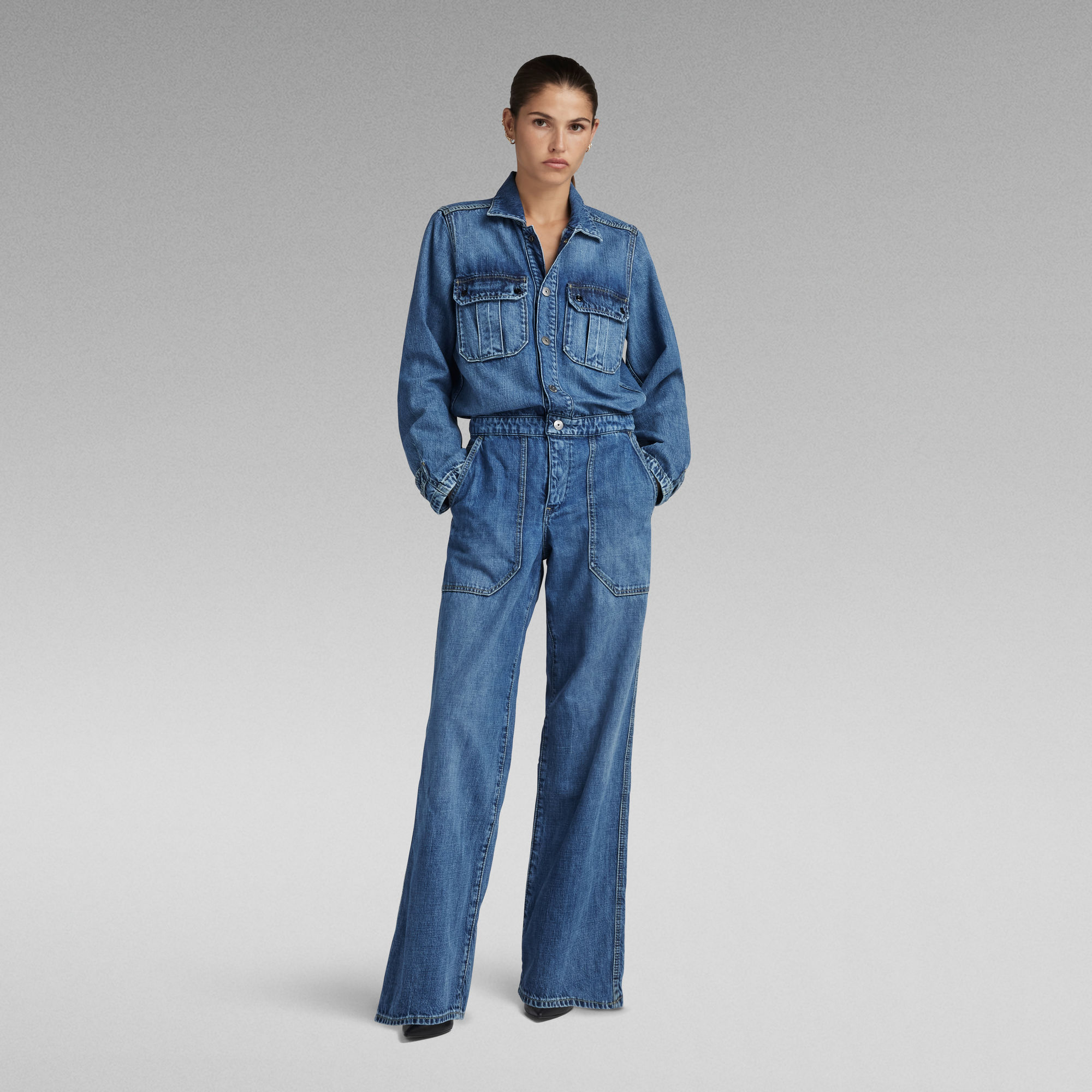 

Utility Overall - Medium blue - Women