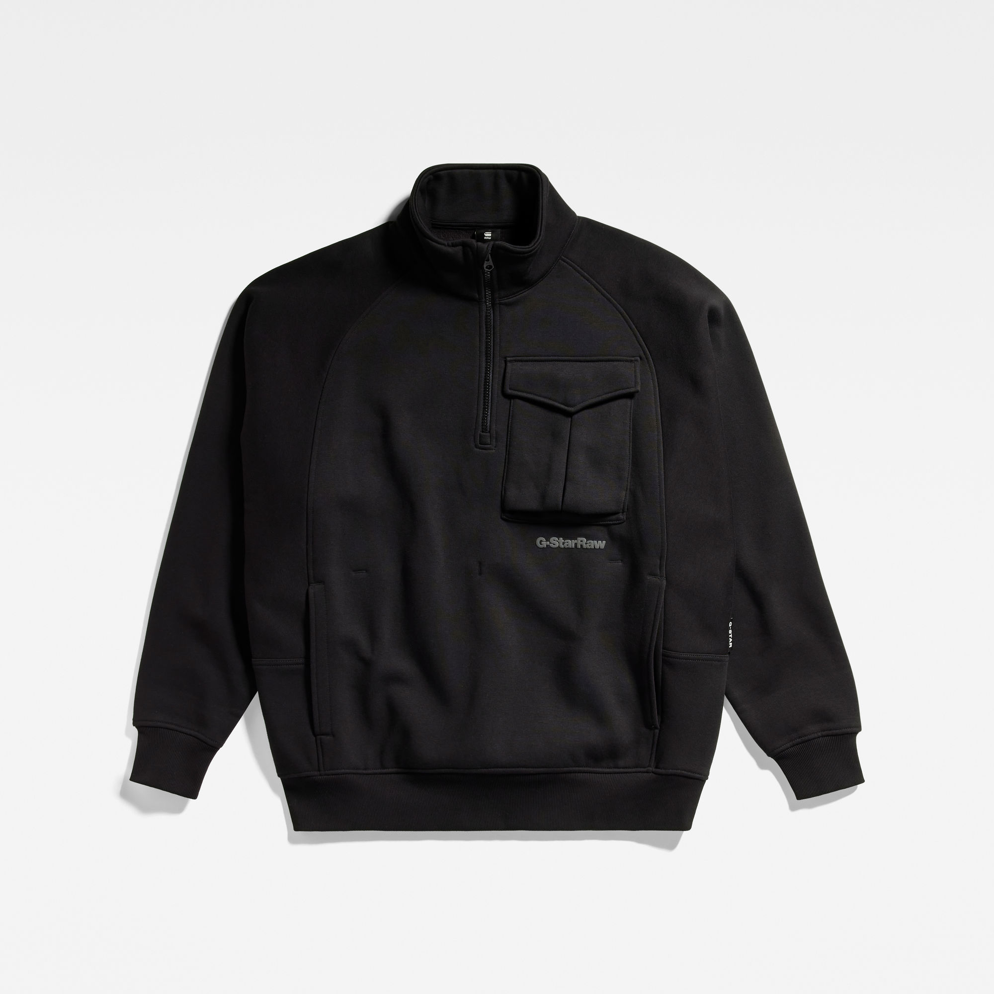 G-Star RAW Anorak Loose Sweater Zwart Heren