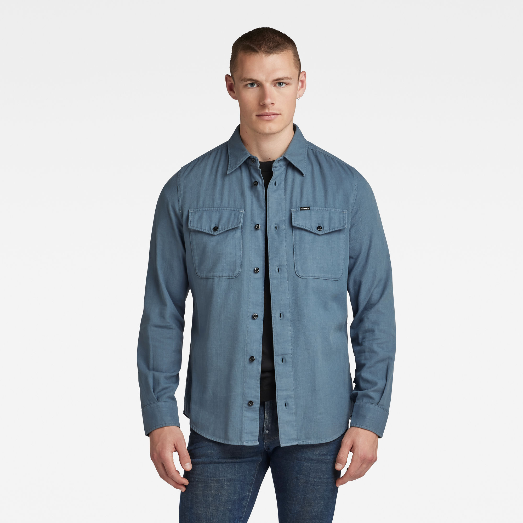 

Marine Slim Shirt - Grey - Men
