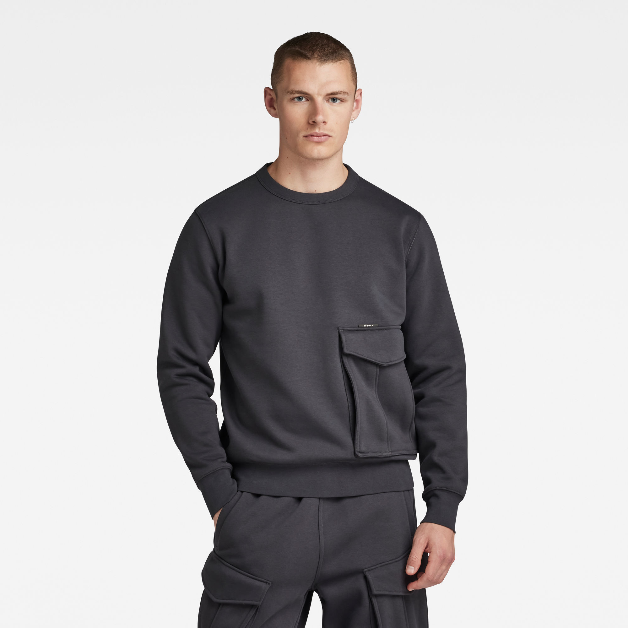 

Cargo Sweater - Grey - Men