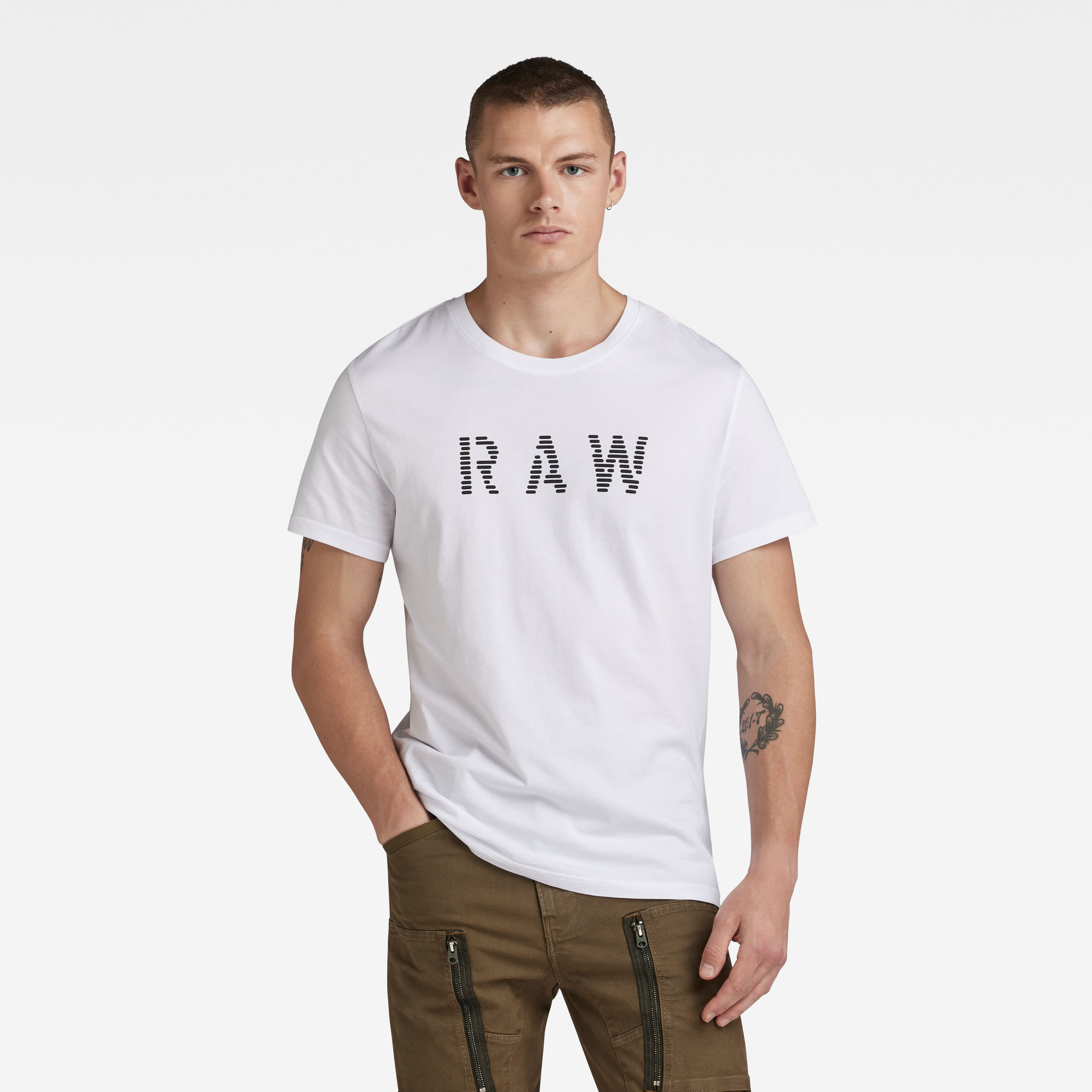 

RAW T-Shirt - Weiß - Herren