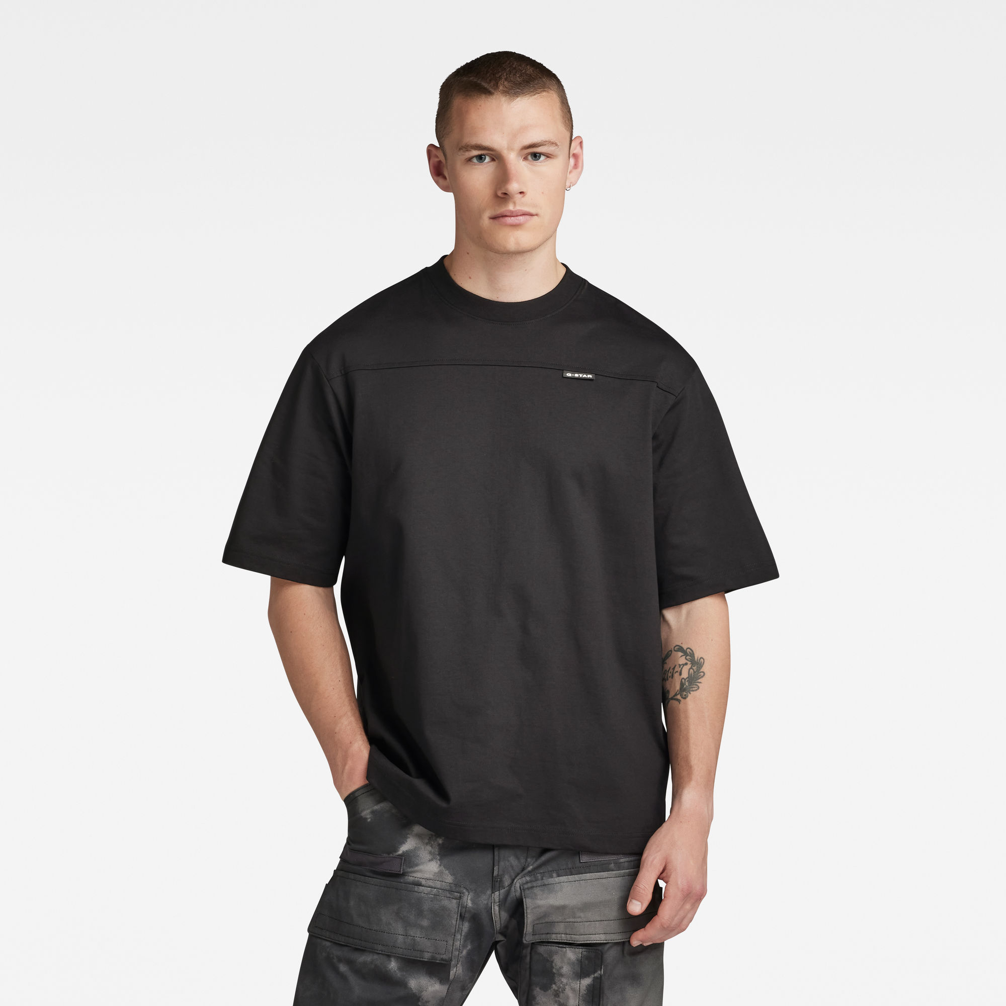 

Oversized T-Shirt Boxy Base 2.0 - Black - Men