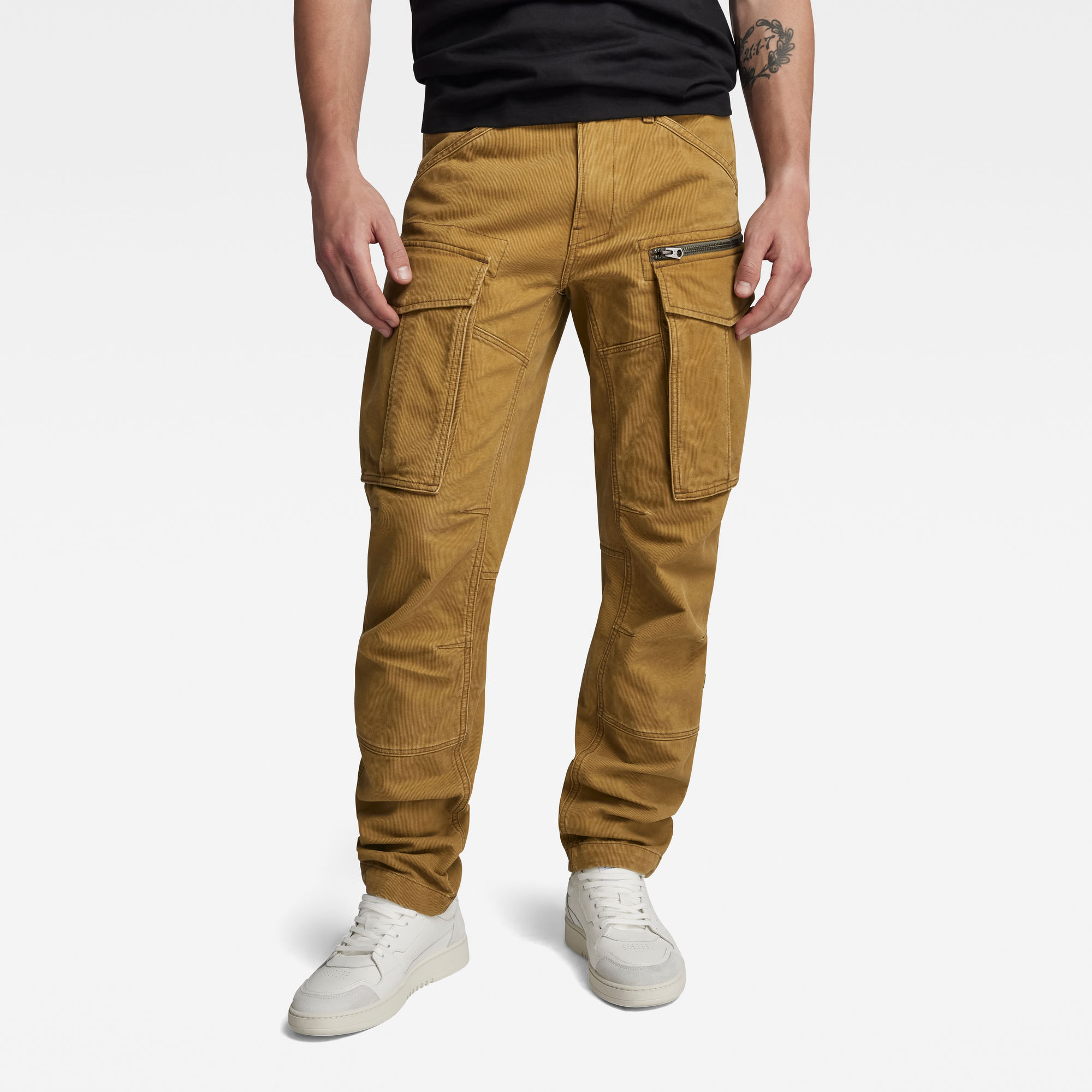 

Rovic Zip 3D Regular Tapered Broek - Groen - Heren