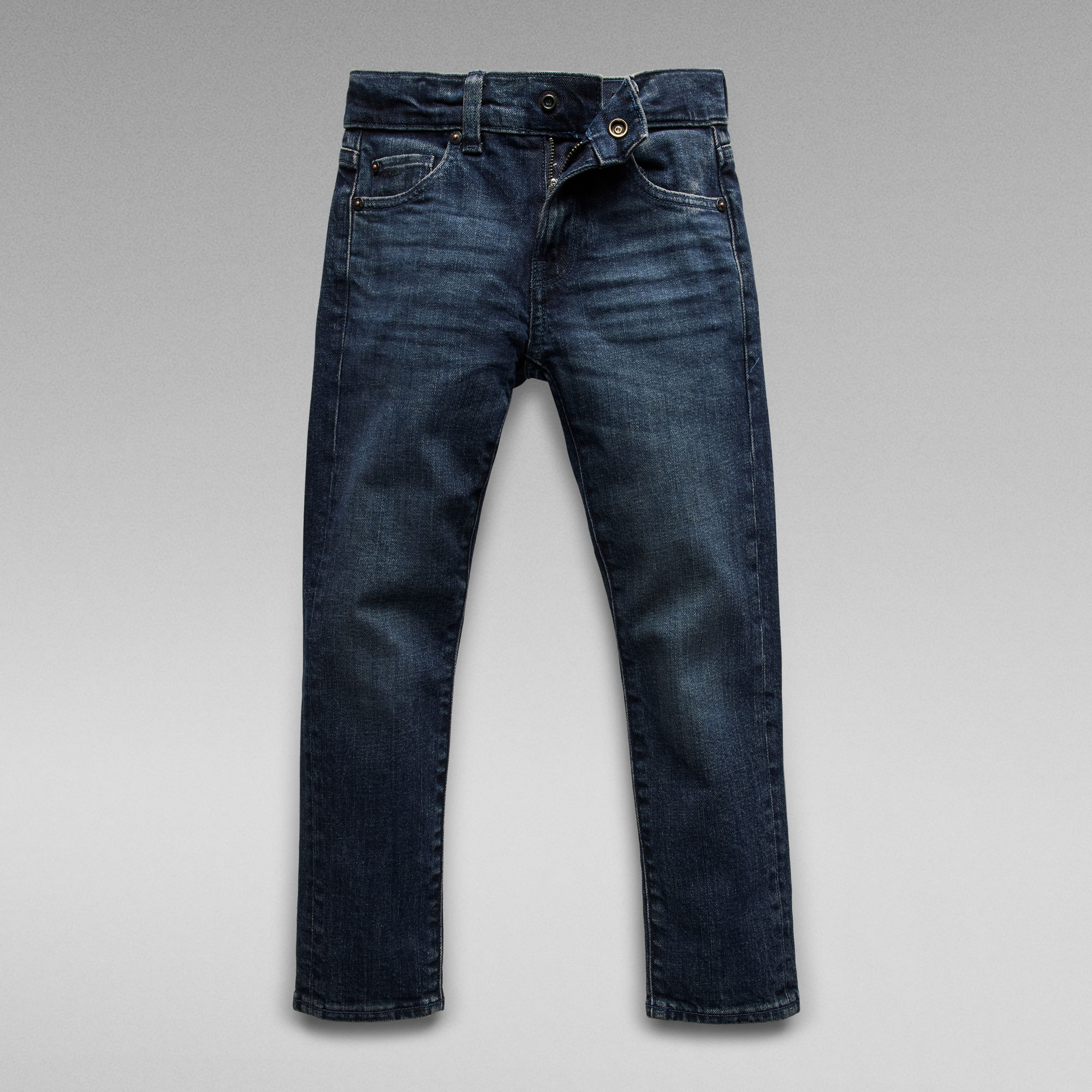 G-Star RAW Kids 3301 Slim Jeans Midden blauw jongens