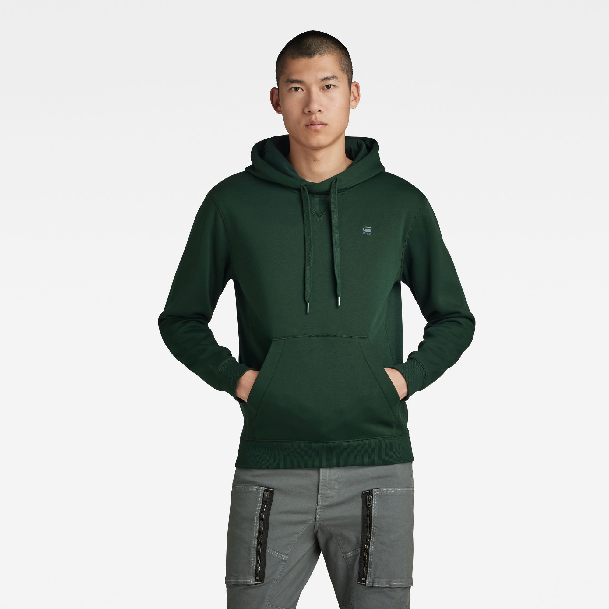 

Premium Core Hooded Sweatshirt - Grün - Herren