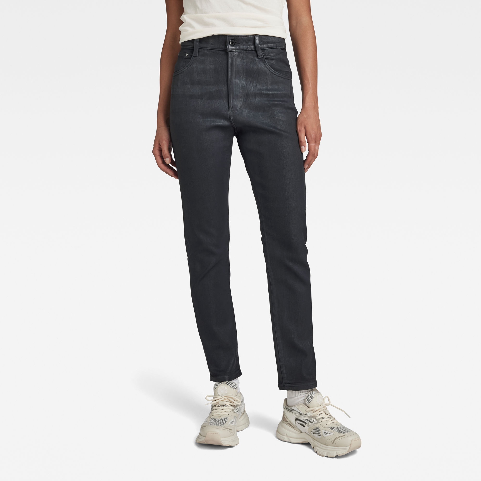 

Virjinya Slim Jeans - Zwart - Dames