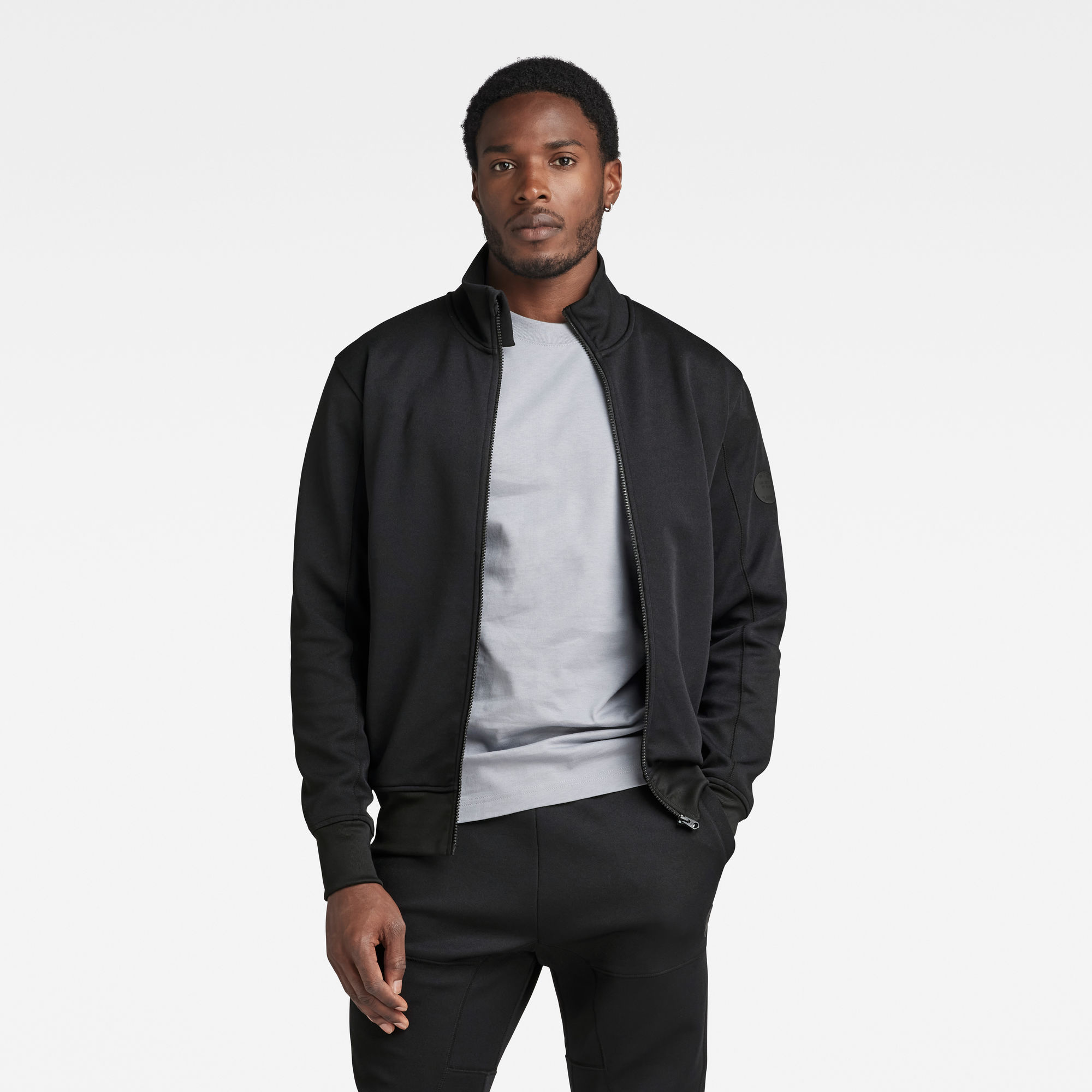 

Sweater Track Jack - Zwart - Heren