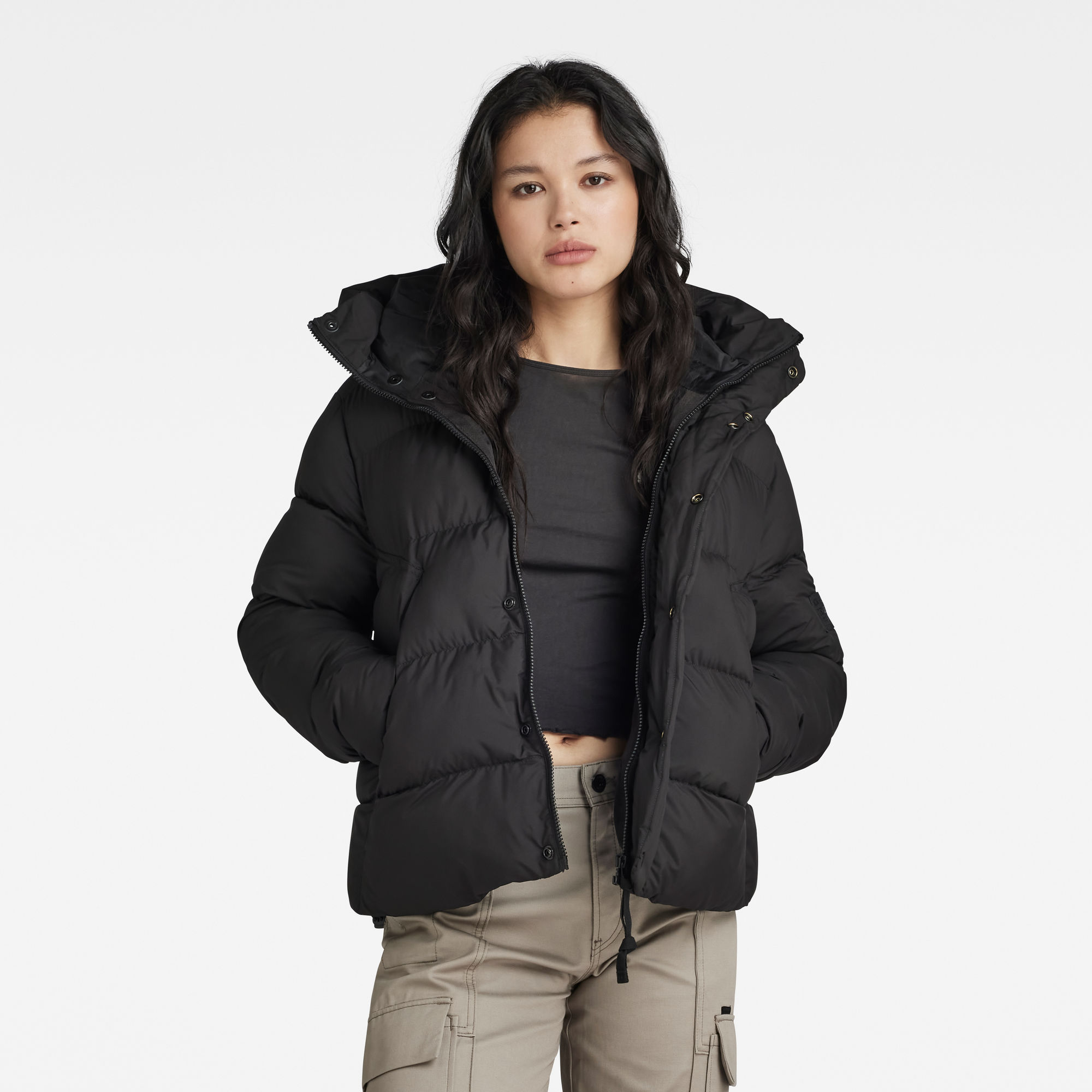 

Whistler Short Puffer Jack - Zwart - Dames