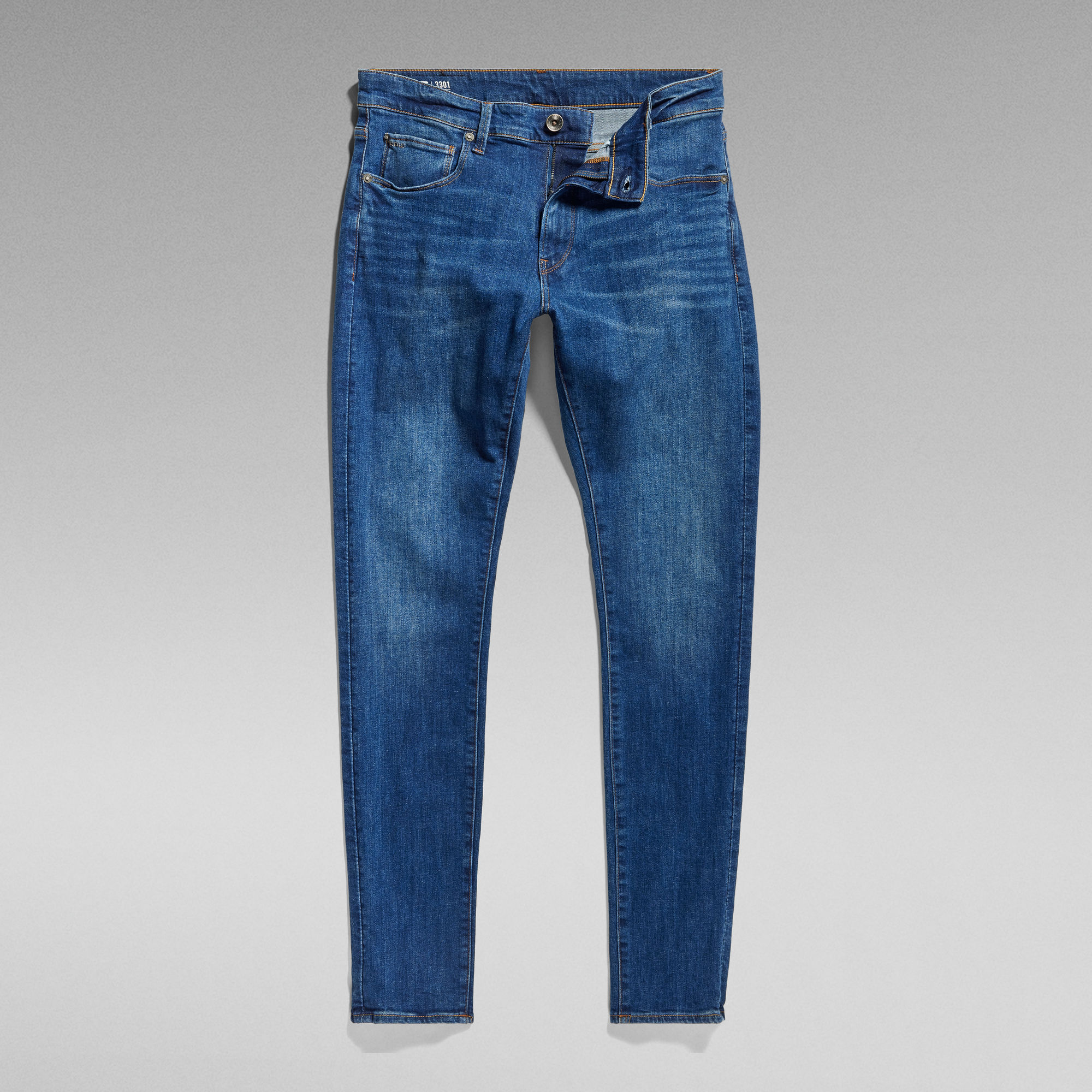 

3301 Skinny Jeans - Medium blue - Men