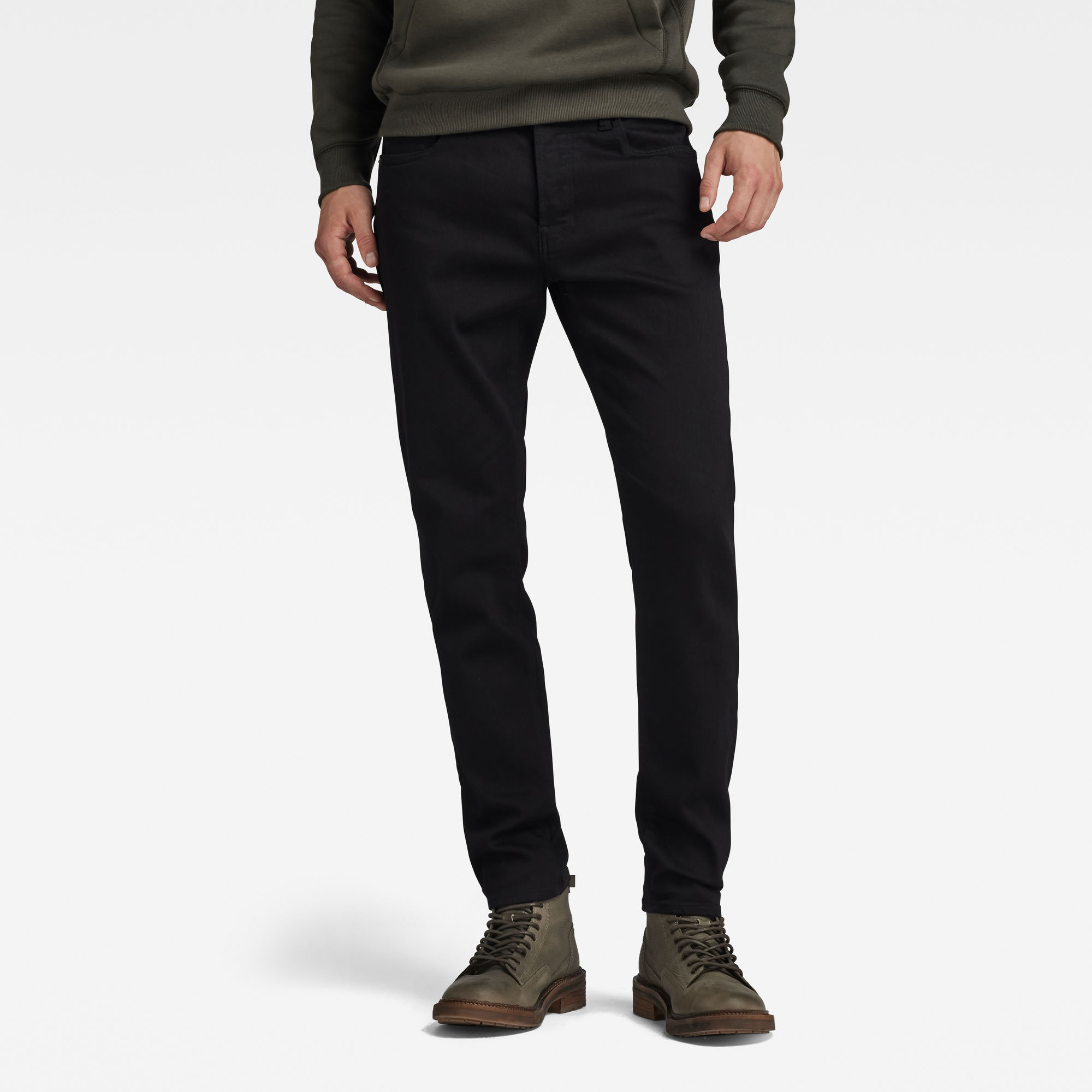 

3301 Slim Jeans - Zwart - Heren