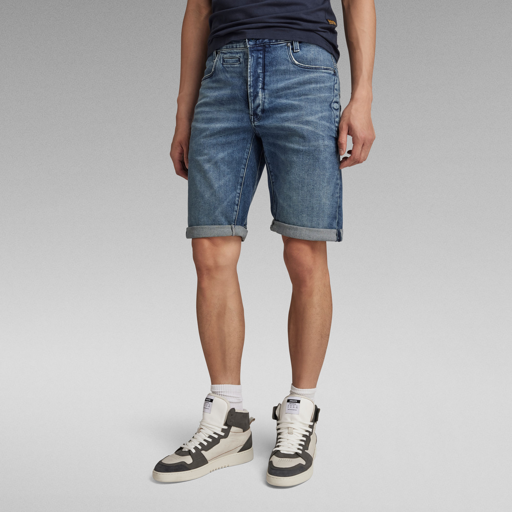 G-Star RAW D-Staq 3D Short - Midden blauw - Heren