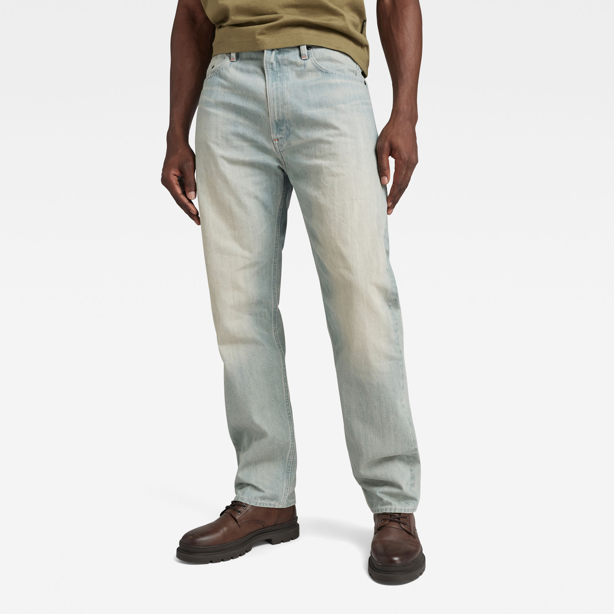 

Premium Type 49 Relaxed Straight Jeans - Hellblau - Herren