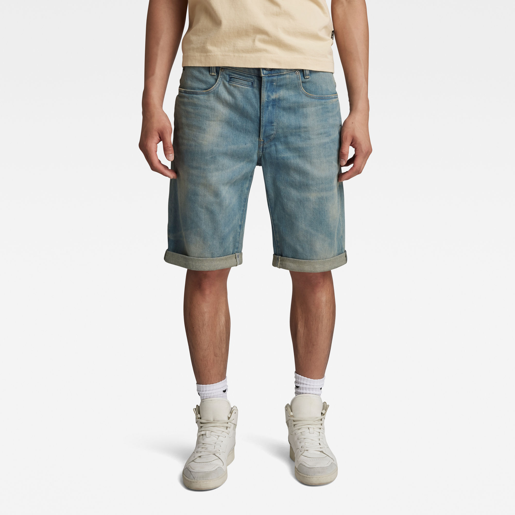 

Premium D-Staq 3D Short - Midden blauw - Heren