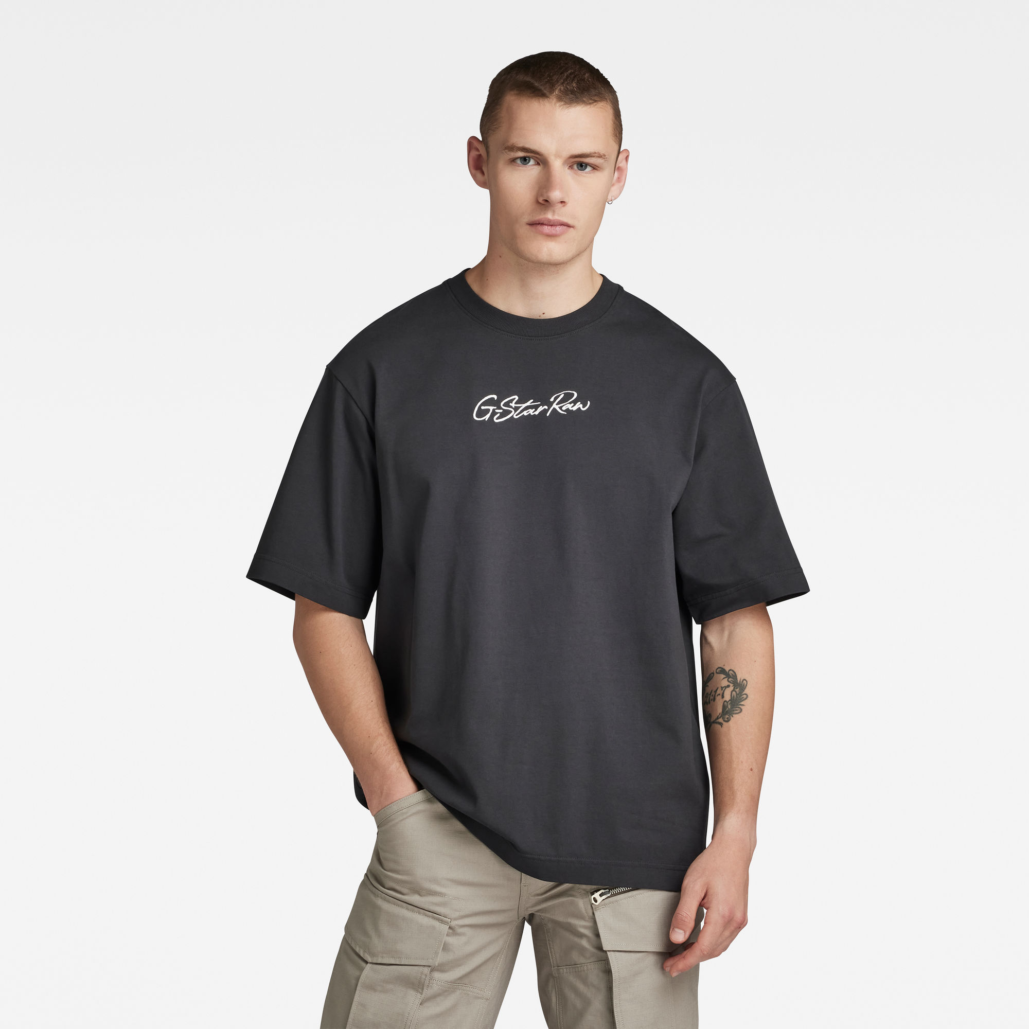 

Autograph Boxy T-Shirt - Grijs - Heren