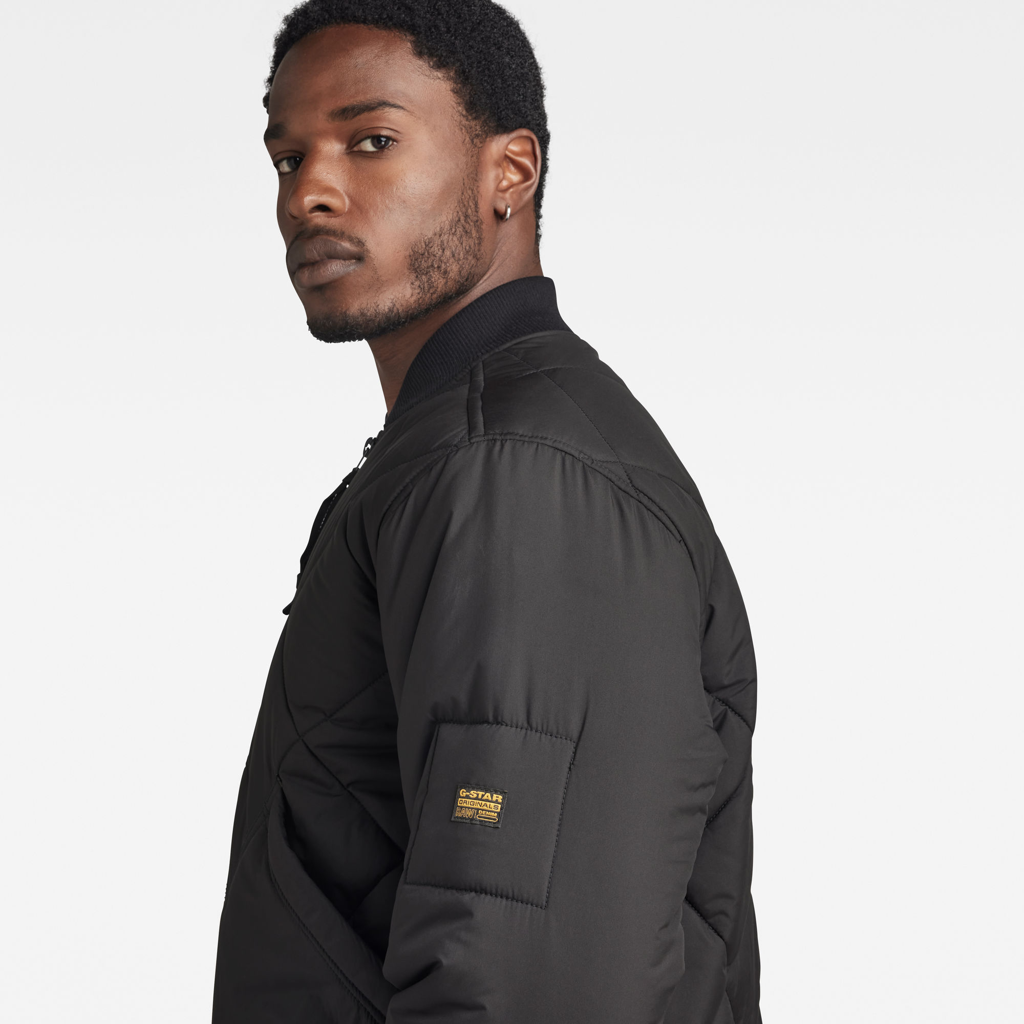 G-Star RAW Diamond Quality Bomberjack Zwart Heren