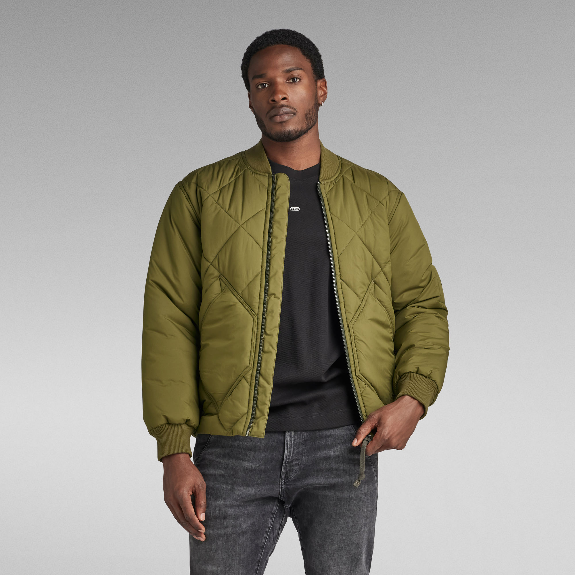 

Diamond Quality Bomber - Green - Men