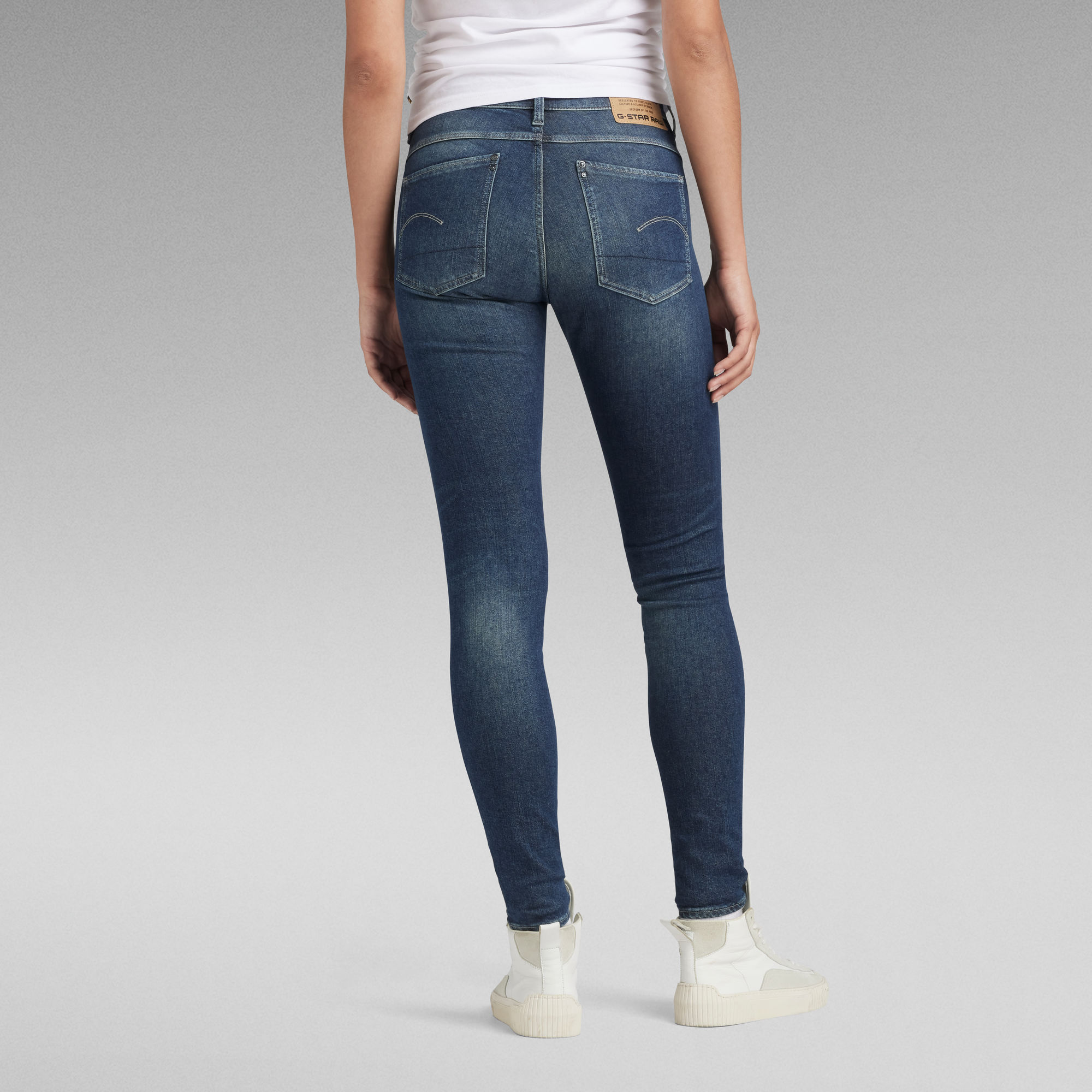 

Lhana Skinny Jeans - Dark blue - Women