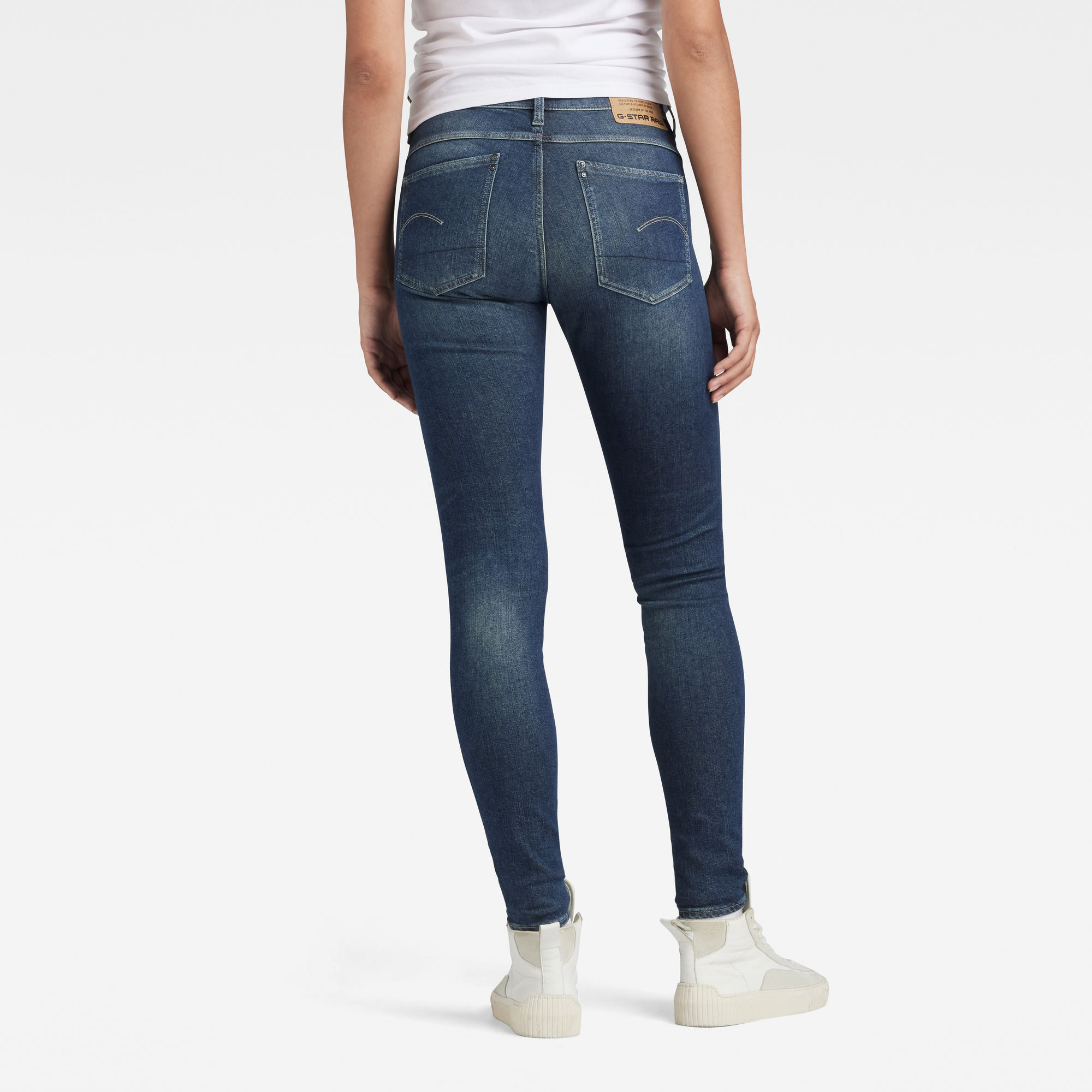 

Lhana Skinny Jeans - Dark blue - Women