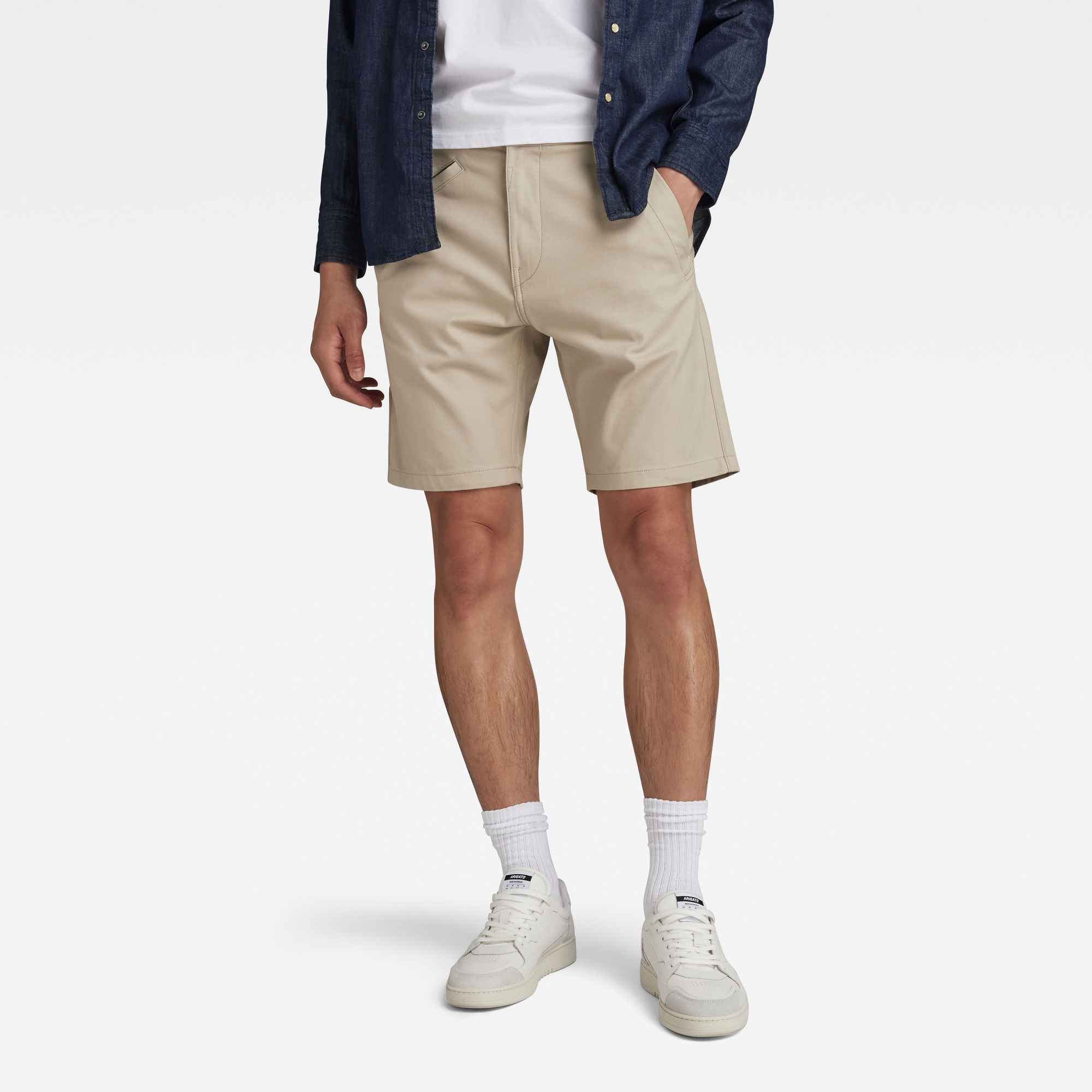 

Bronson 2.0 Slim Chino Short - Beige - Heren