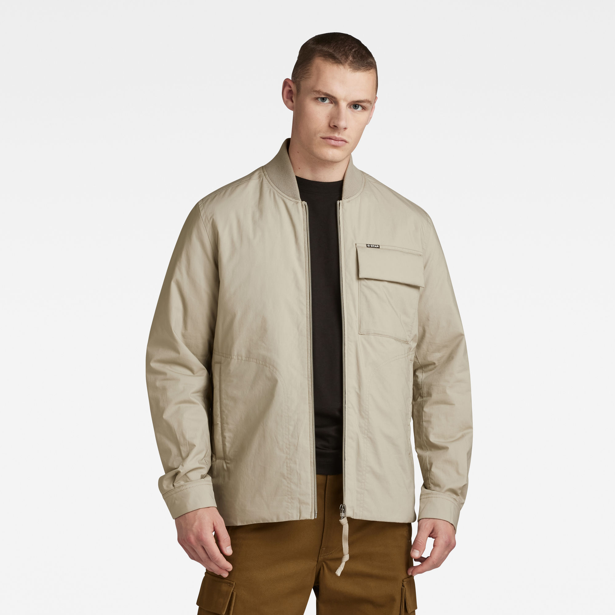 

Lofty Padded Overshirt - Grey - Men