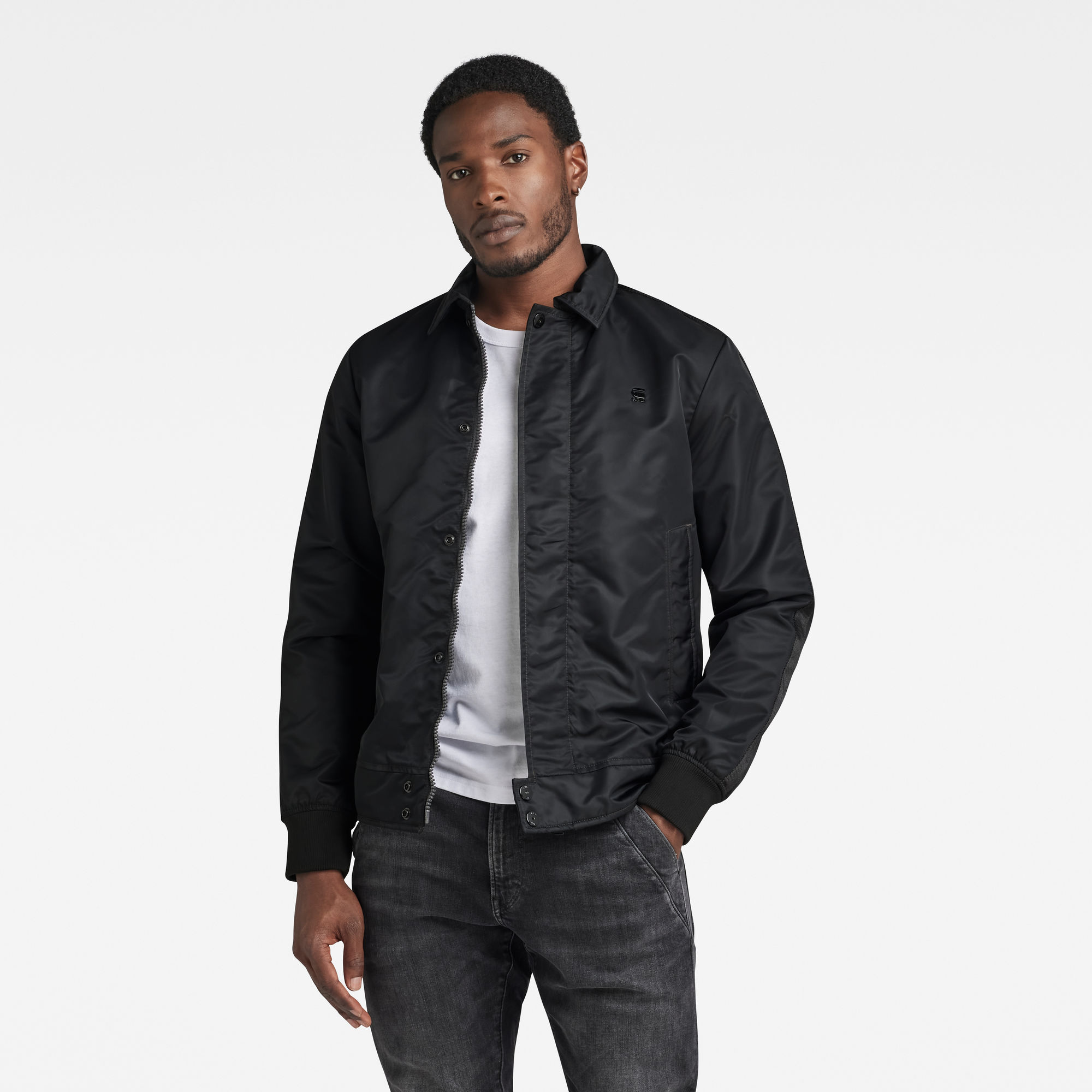 

Harrington Jacket - Black - Men