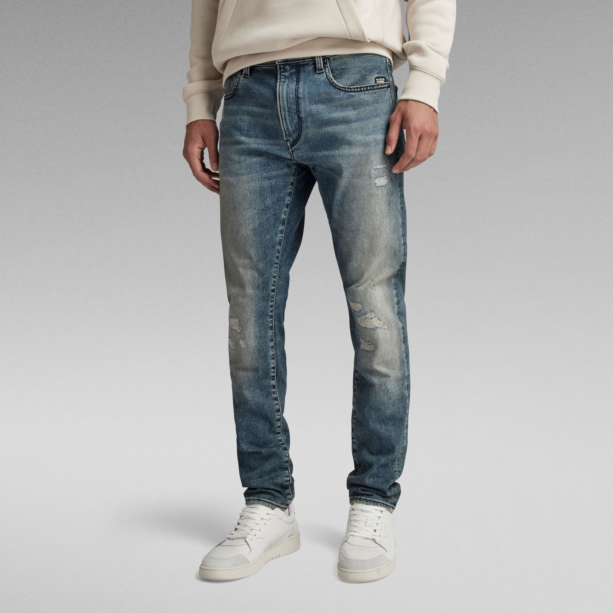 G-Star RAW Revend FWD Skinny Jeans Midden blauw Heren