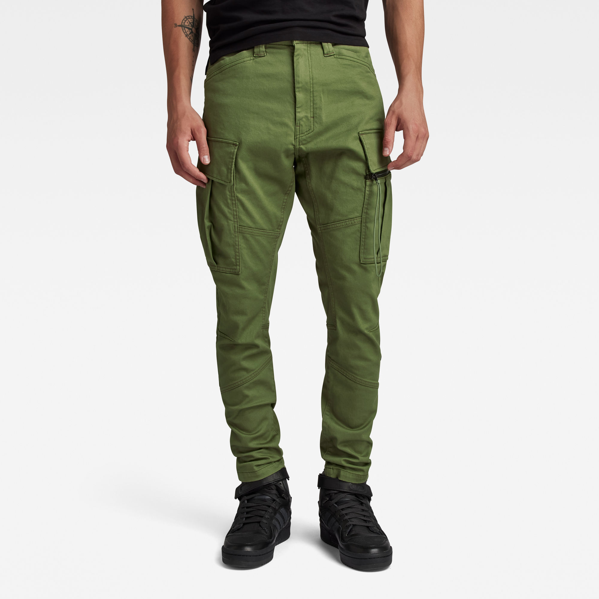 

Zip Pocket 3D Skinny Cargo Pants 2.0 - Green - Men