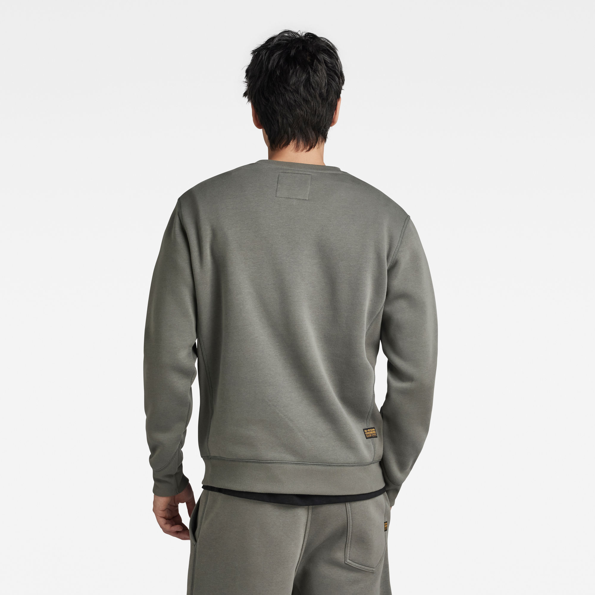 G-Star RAW Premium Core Sweater Grijs Heren