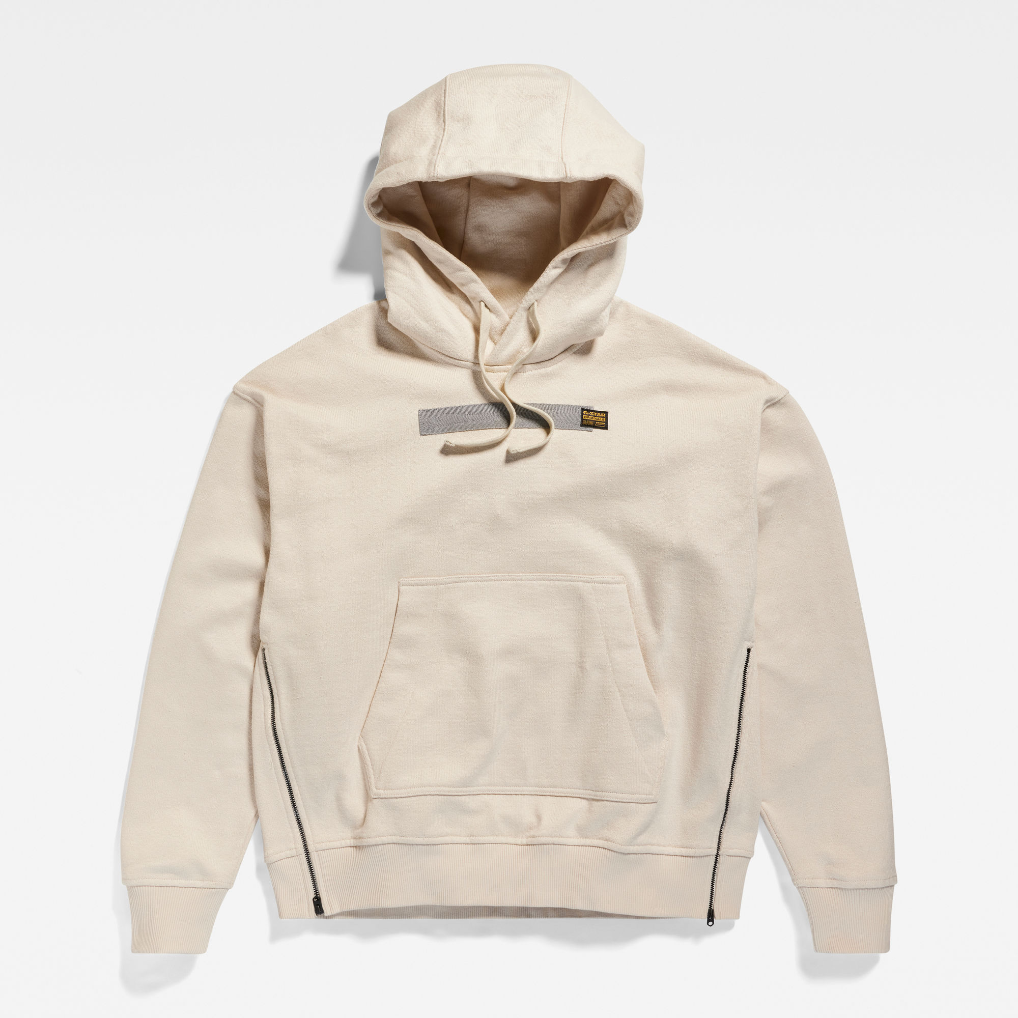 G-Star RAW Flight Deck Loose Hoodie Wit Heren