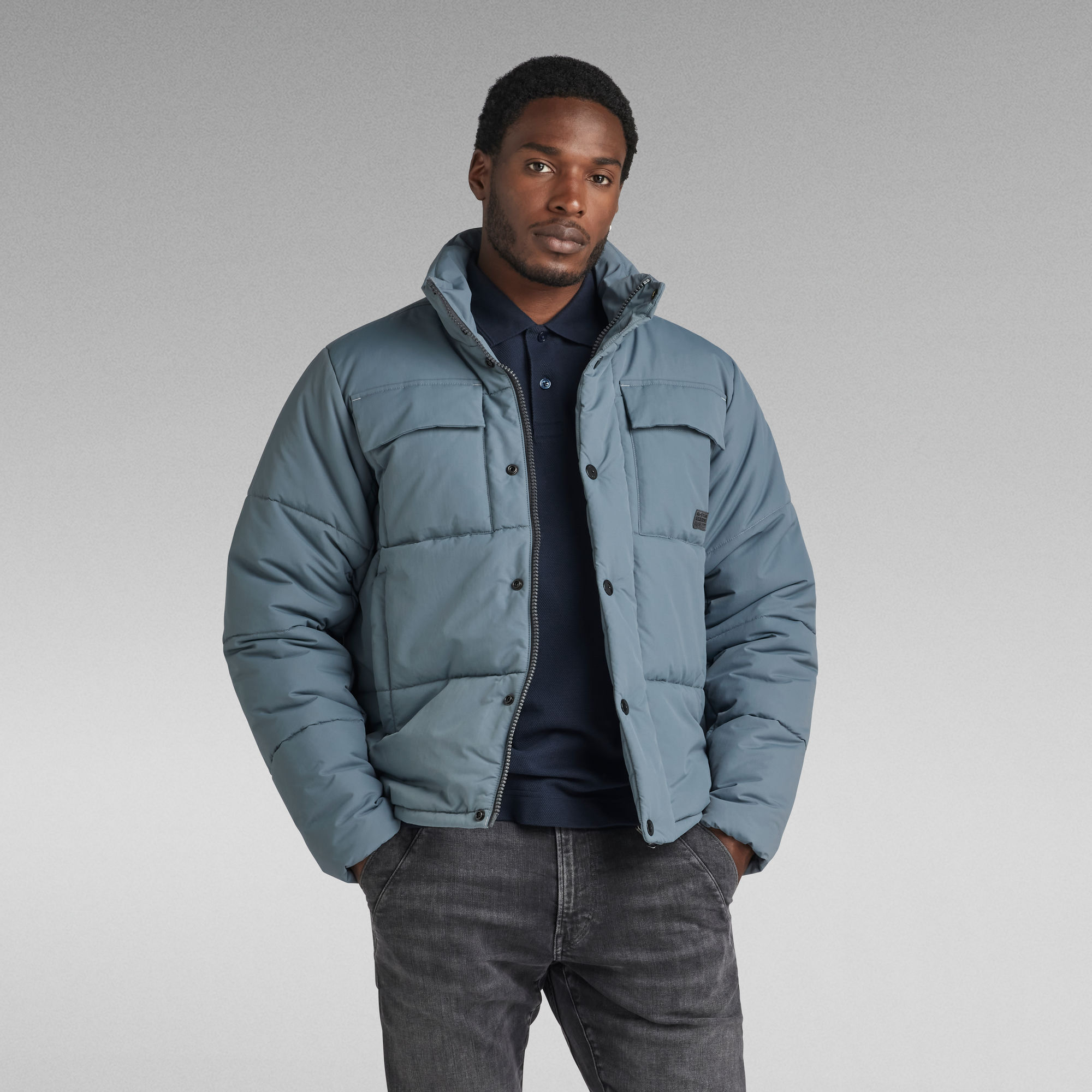 

Foundation Padded Jacket - Grey - Men