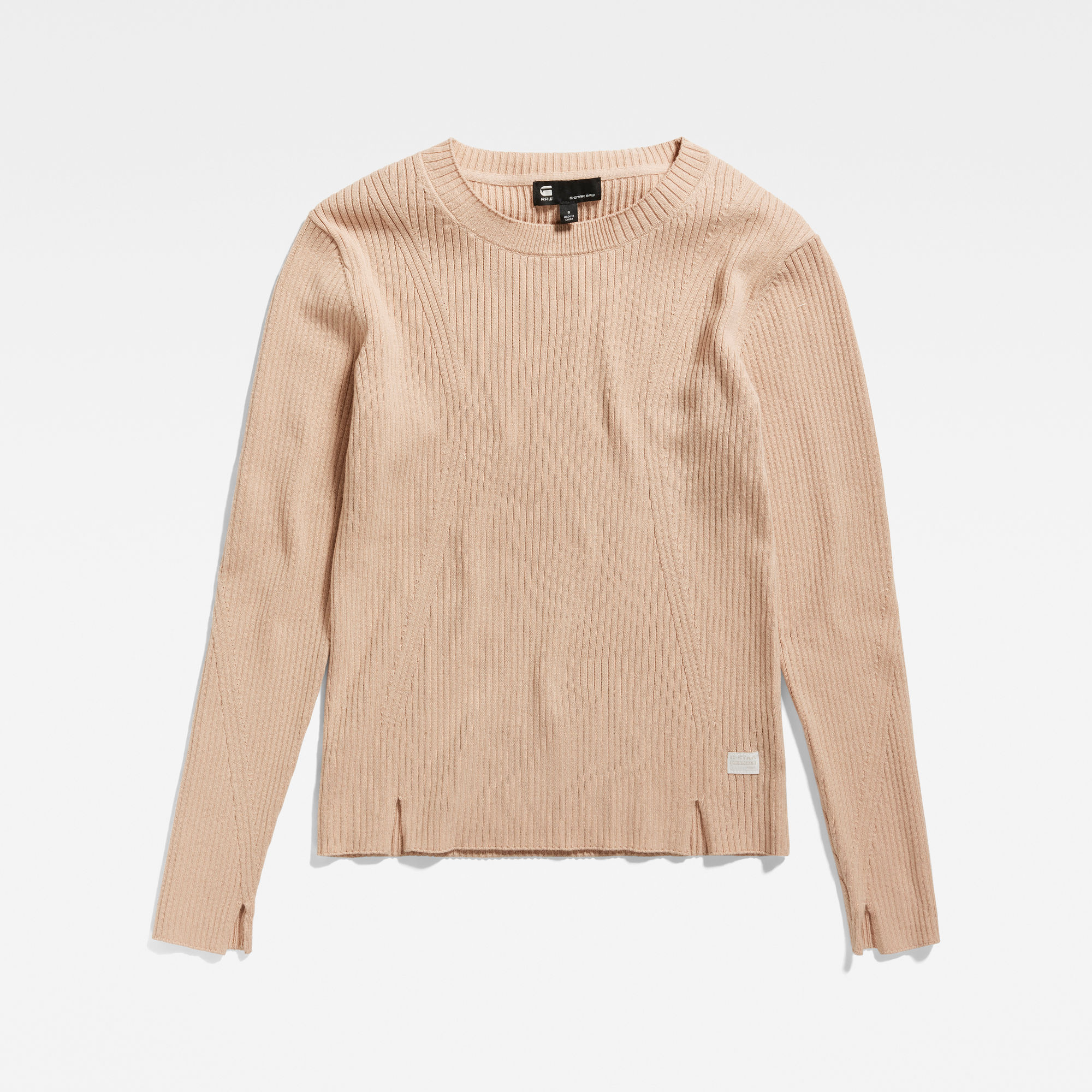 G-Star RAW Ribbed Jumper Roze Dames