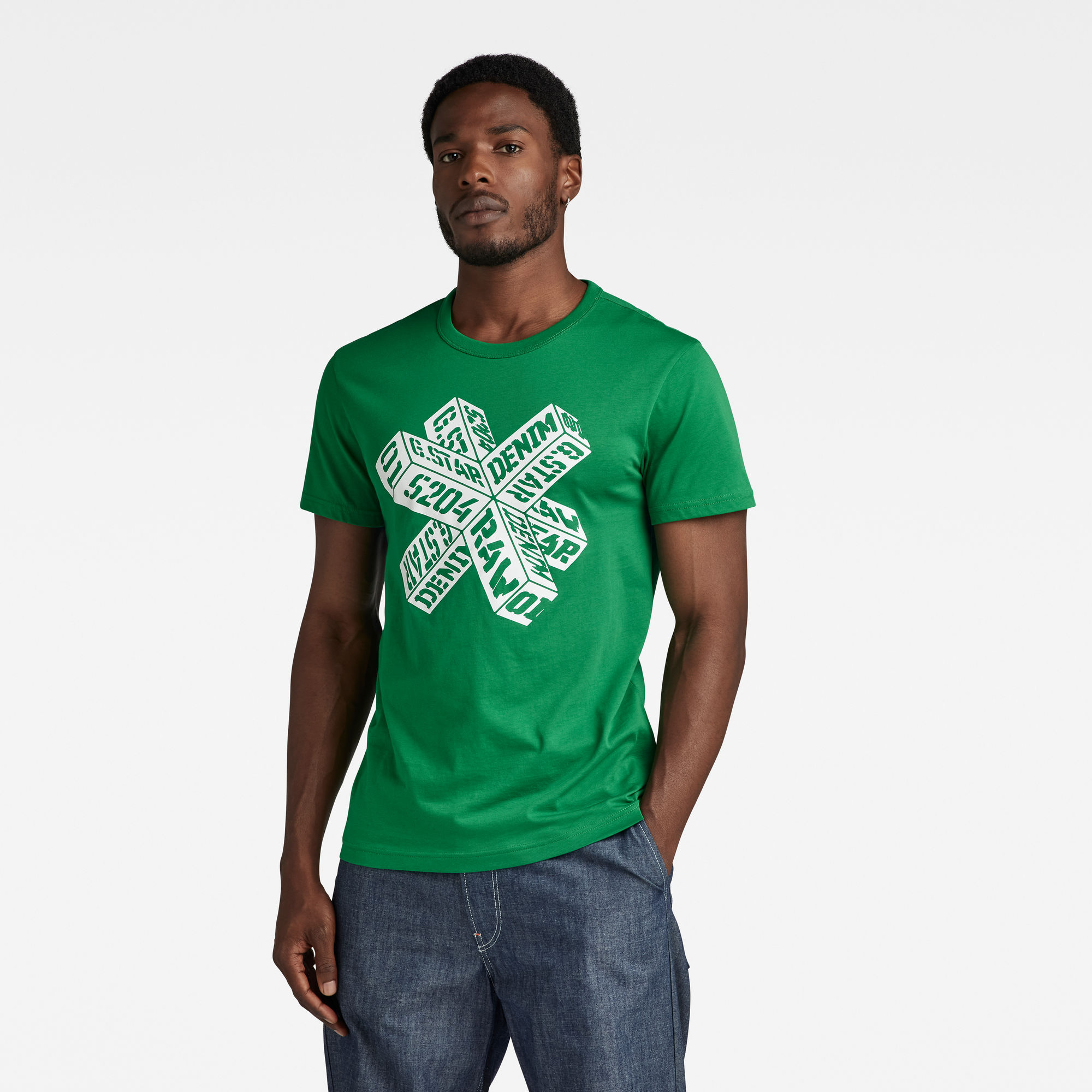 

Graphic 3 T-Shirt - Grün - Herren