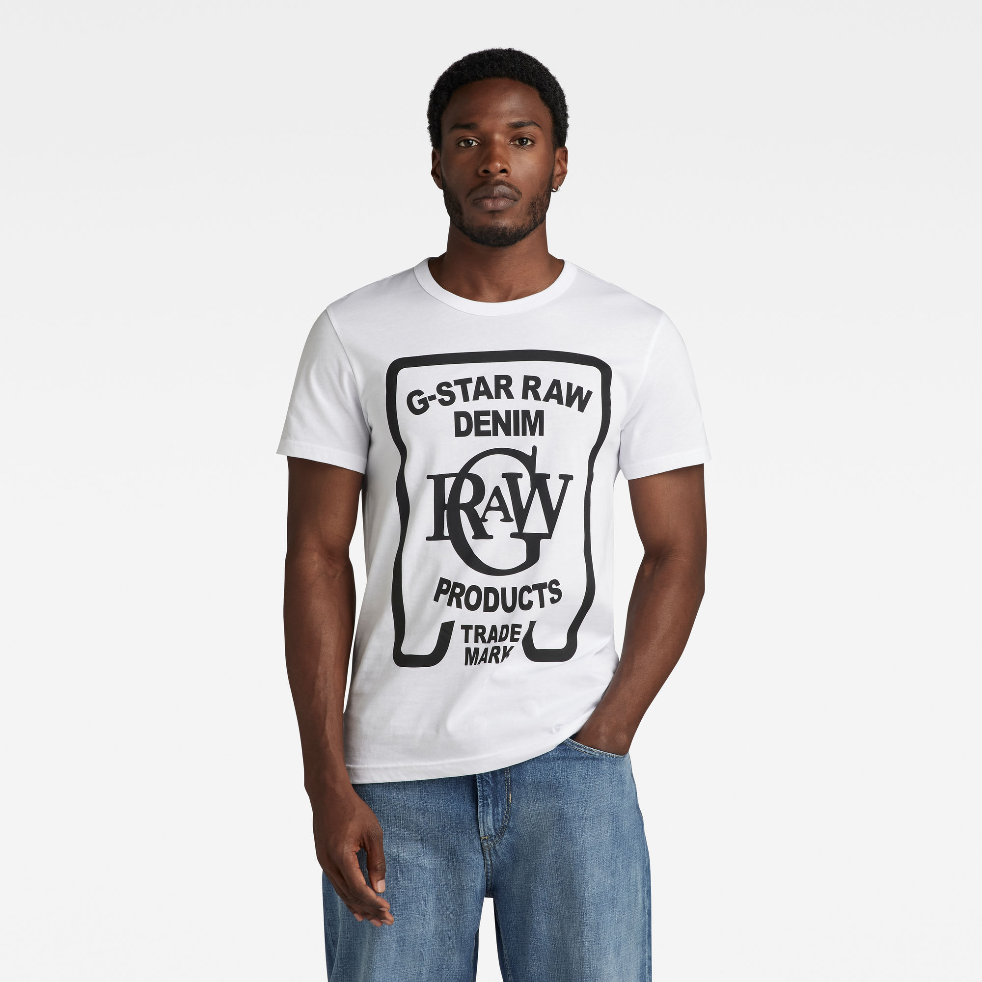

Graphic 5 T-Shirt - Weiß - Herren