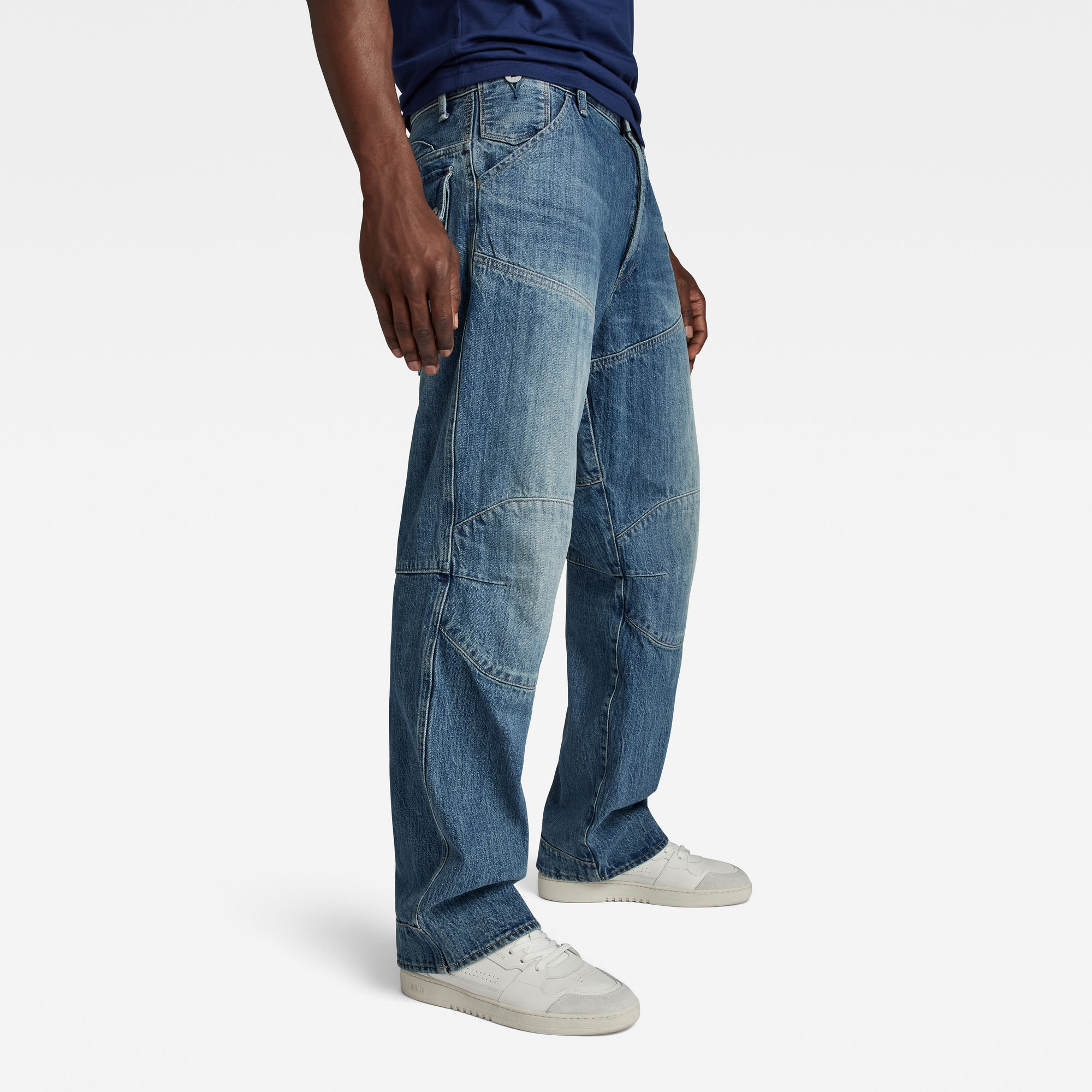 G-Star RAW 5620 3D Loose Jeans Midden blauw Heren