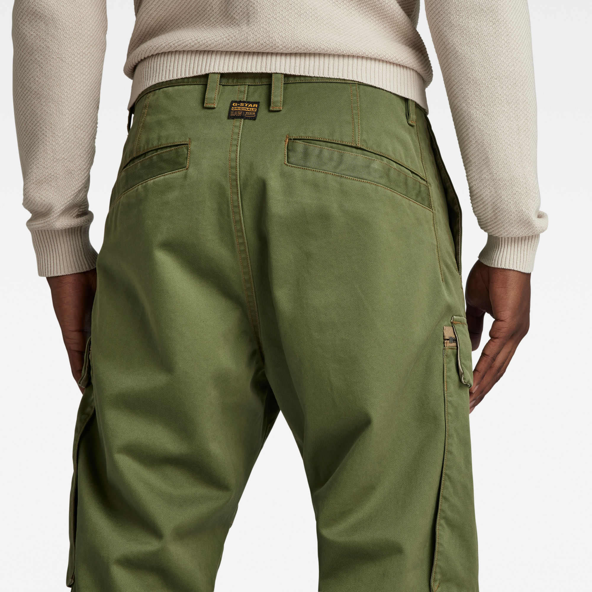 G-Star RAW R-3N Carpenter Broek Groen Heren