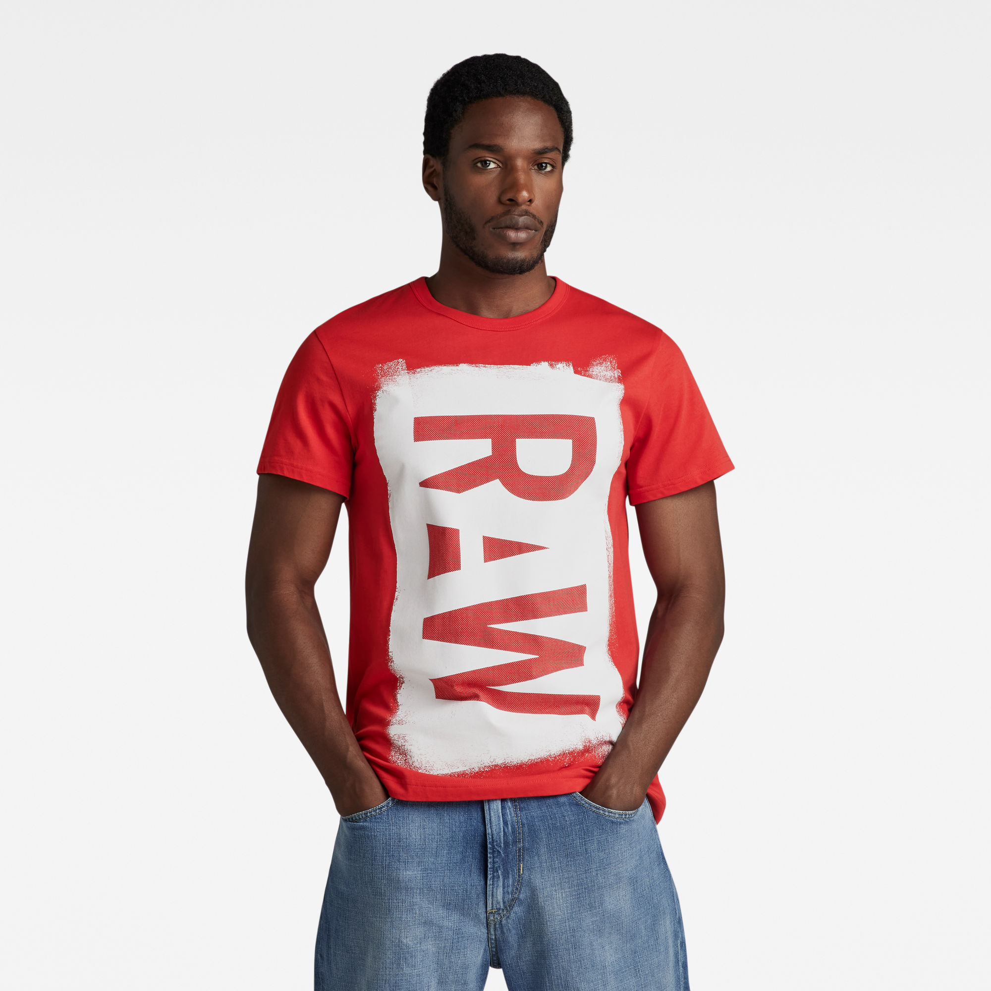

Graphic STM 4 T-Shirt - Rood - Heren