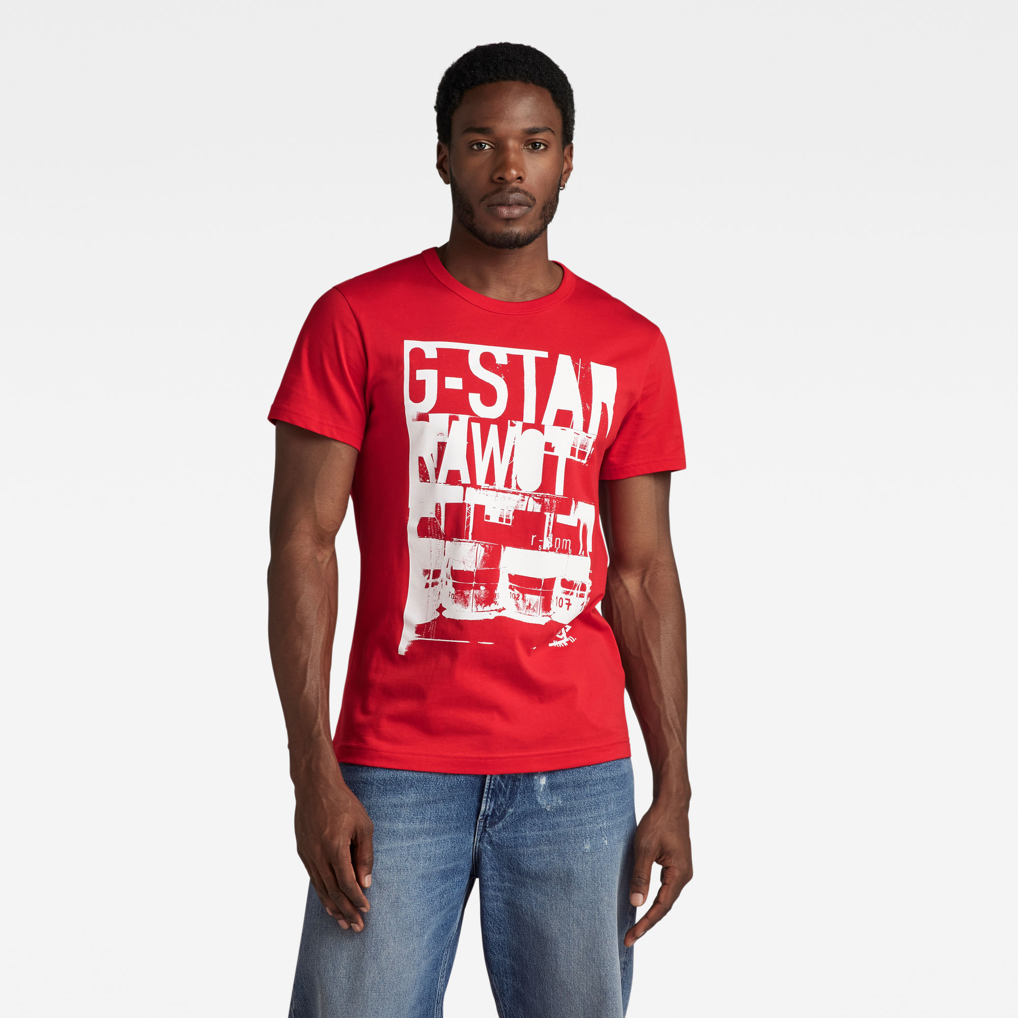 

Graphic 2 T-Shirt - Rot - Herren
