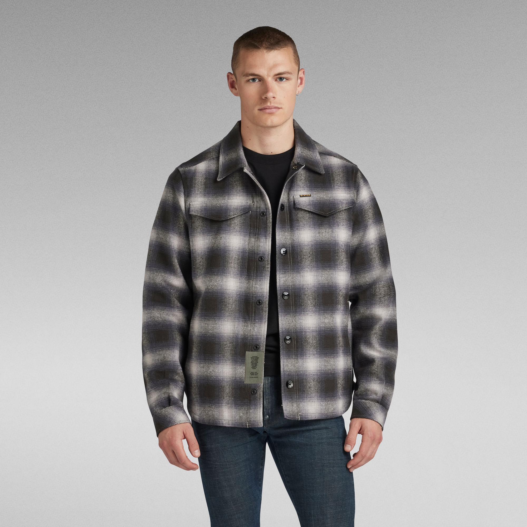 

Check Overshirt - Multi color - Men