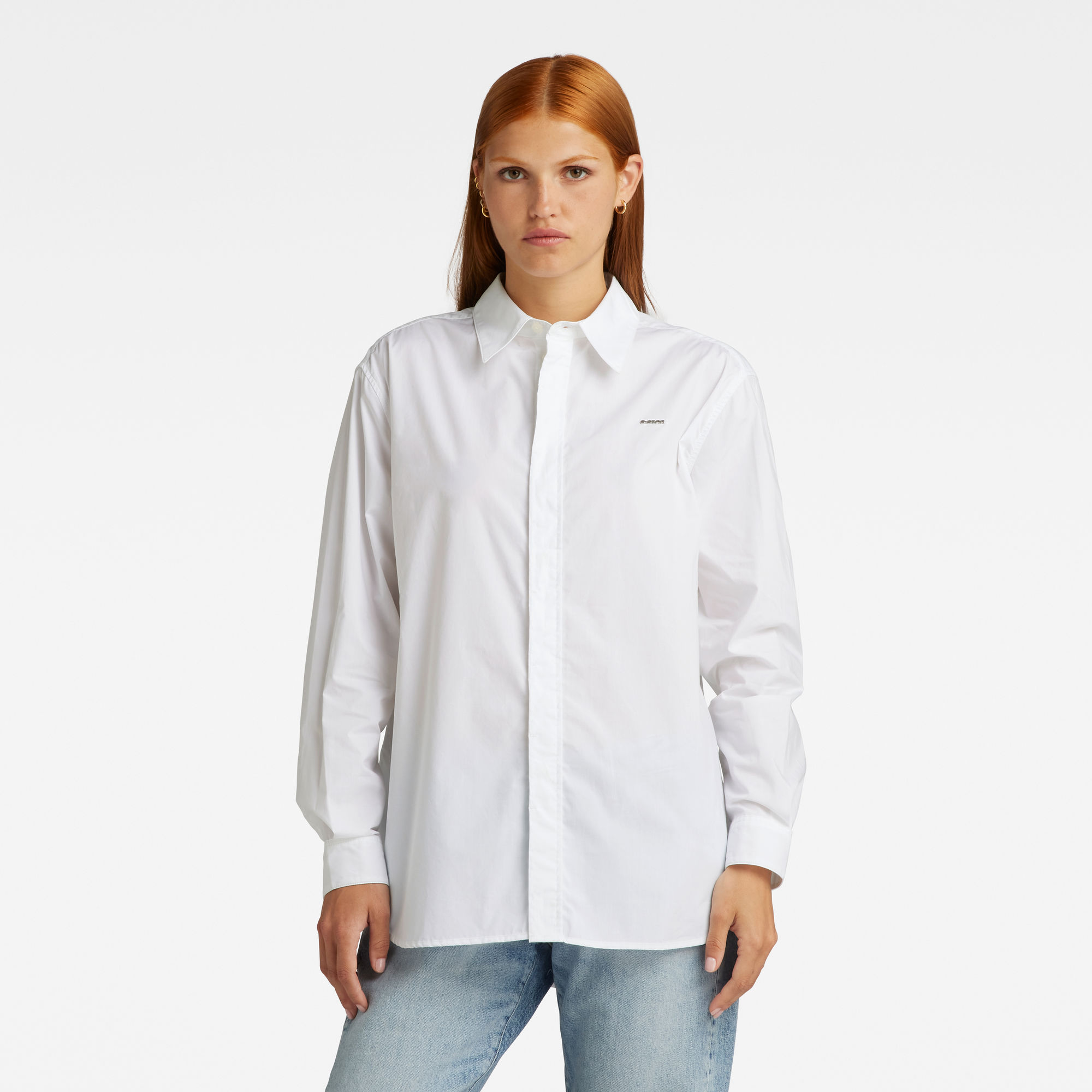 

Boyfriend Shirt - White - Women
