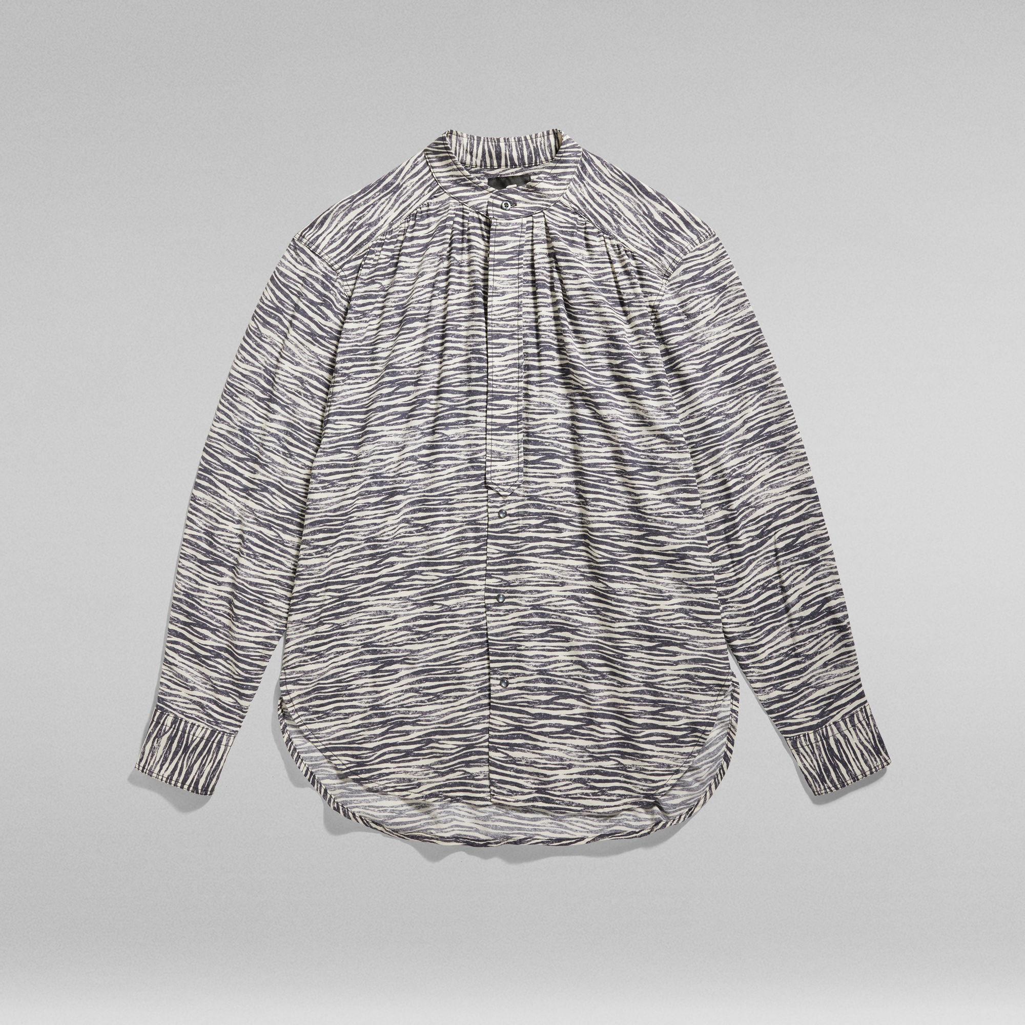 

Volume Top Printed Allover Shirt - Multi color - Women