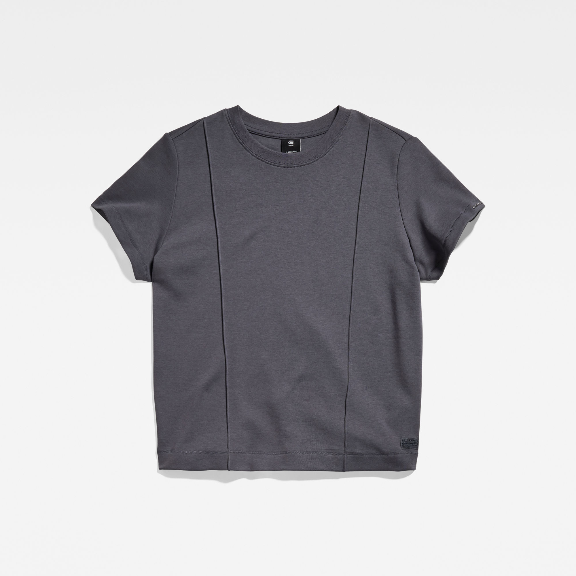 G-Star RAW Pintucked Tapered Top Grijs Dames